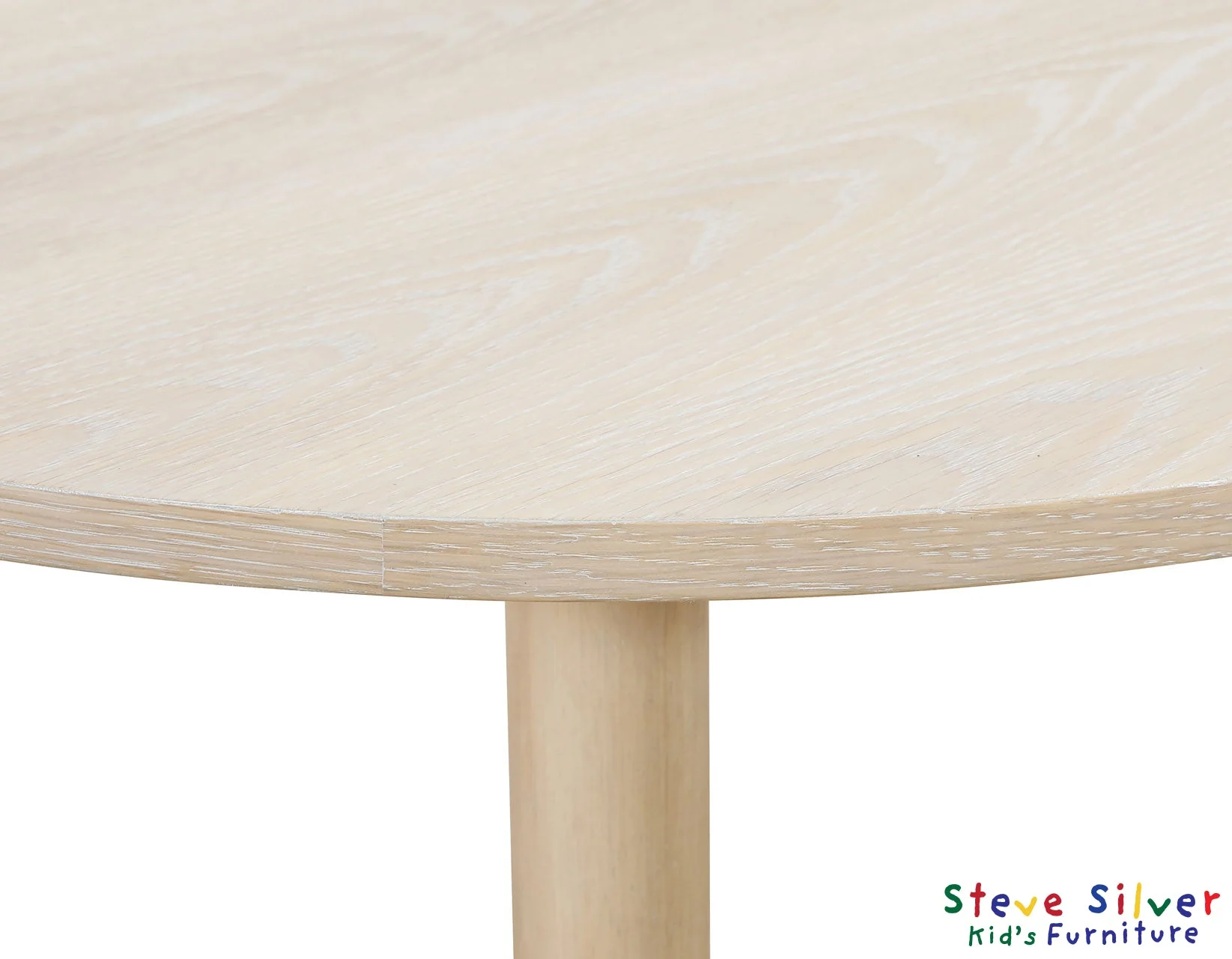Gabby Washed Oak 30" Kids Round Table - Image 7