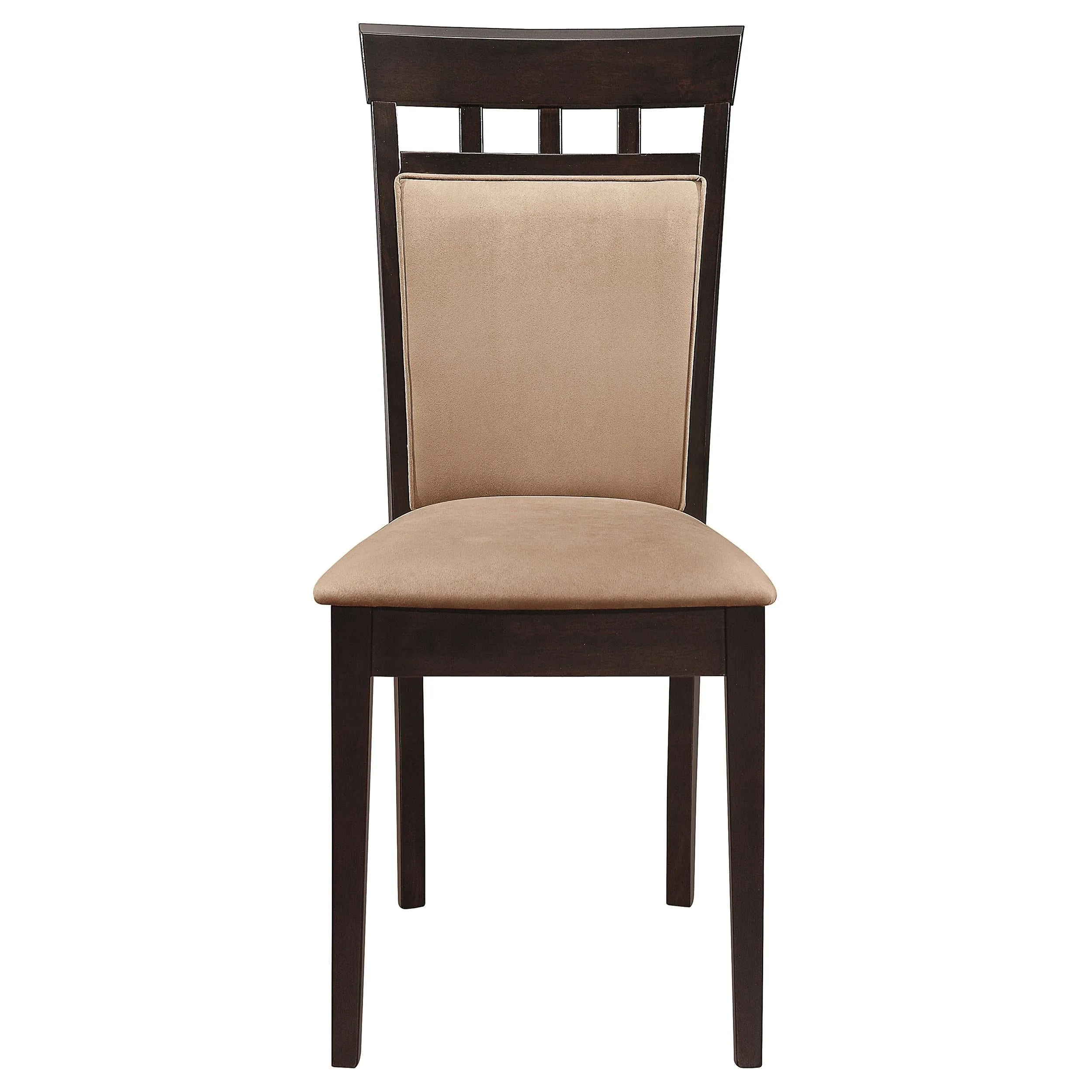 Gabriel Cappuccino 7-Piece Extension Leaf Dining Table Set - Image 7