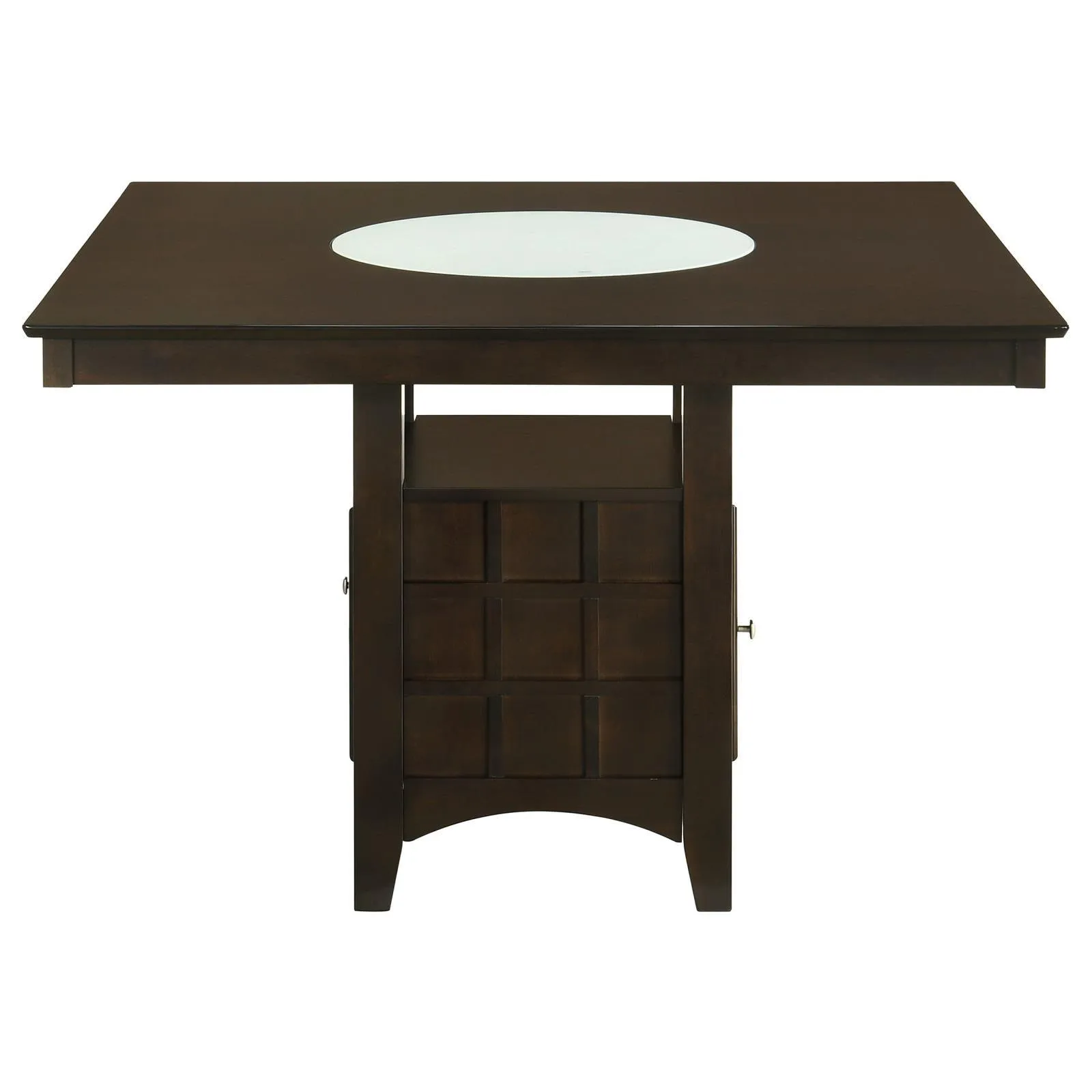 Gabriel Cappuccino 7-Piece Square Counter Height Dining Set - Image 4