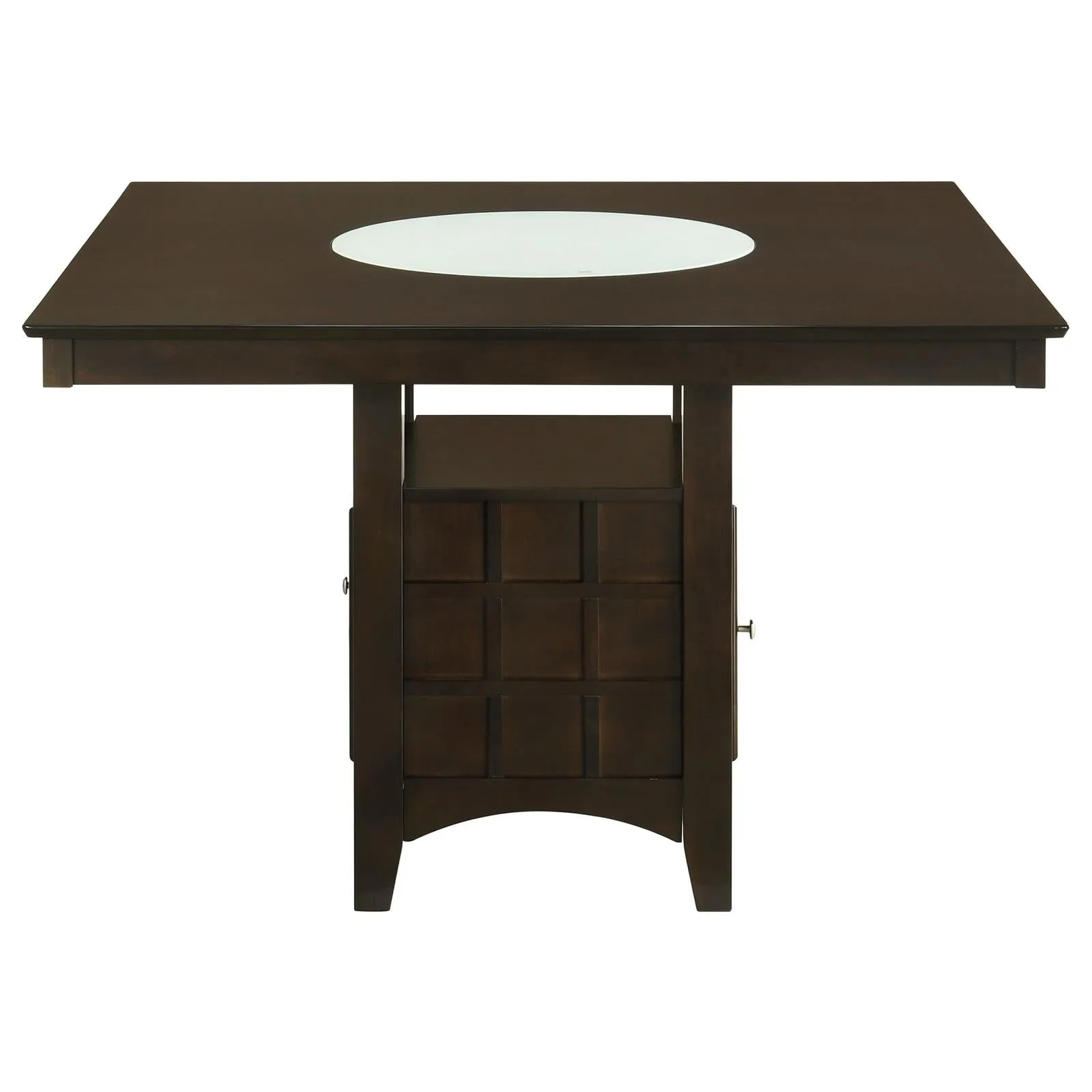 Gabriel Cappuccino and Tan Square Counter Height Dining Set - Image 5