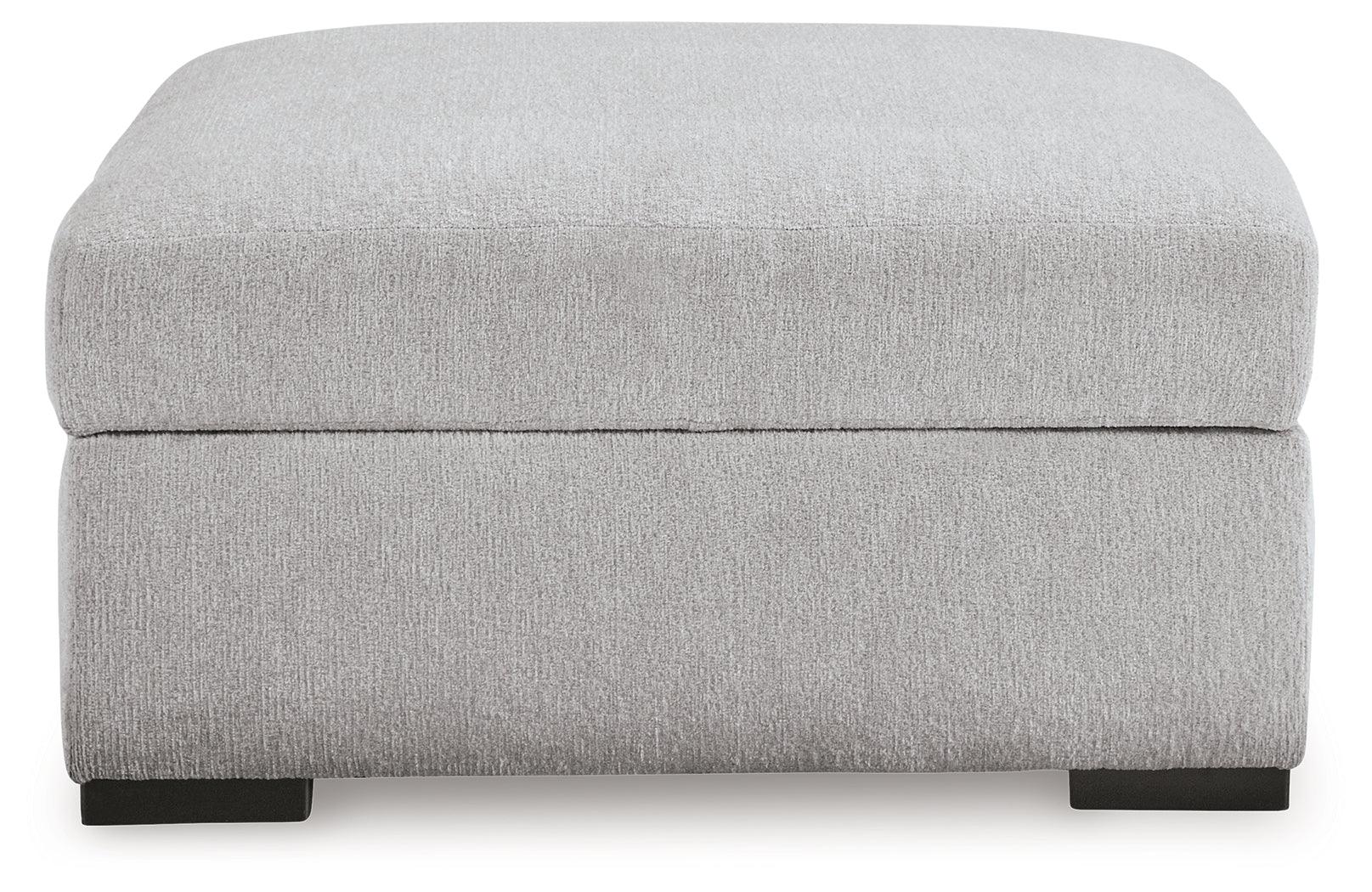 Gabyleigh Nickel Ottoman With Storage - Image 3
