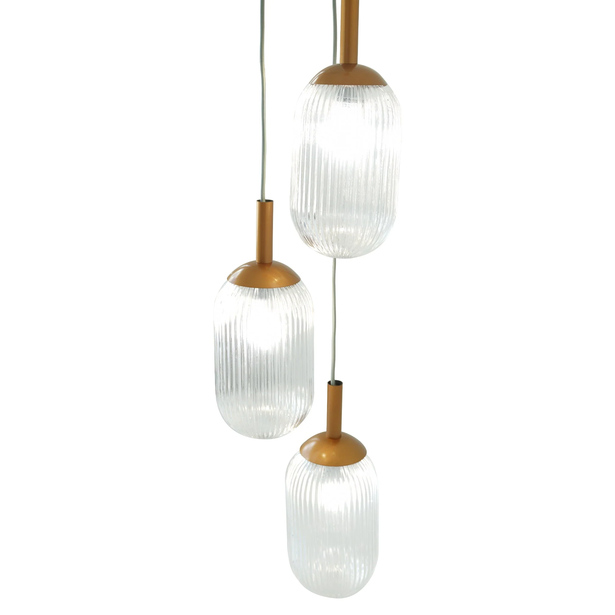 Gala Pendant Lamp - Bronze and Clear - Image 6