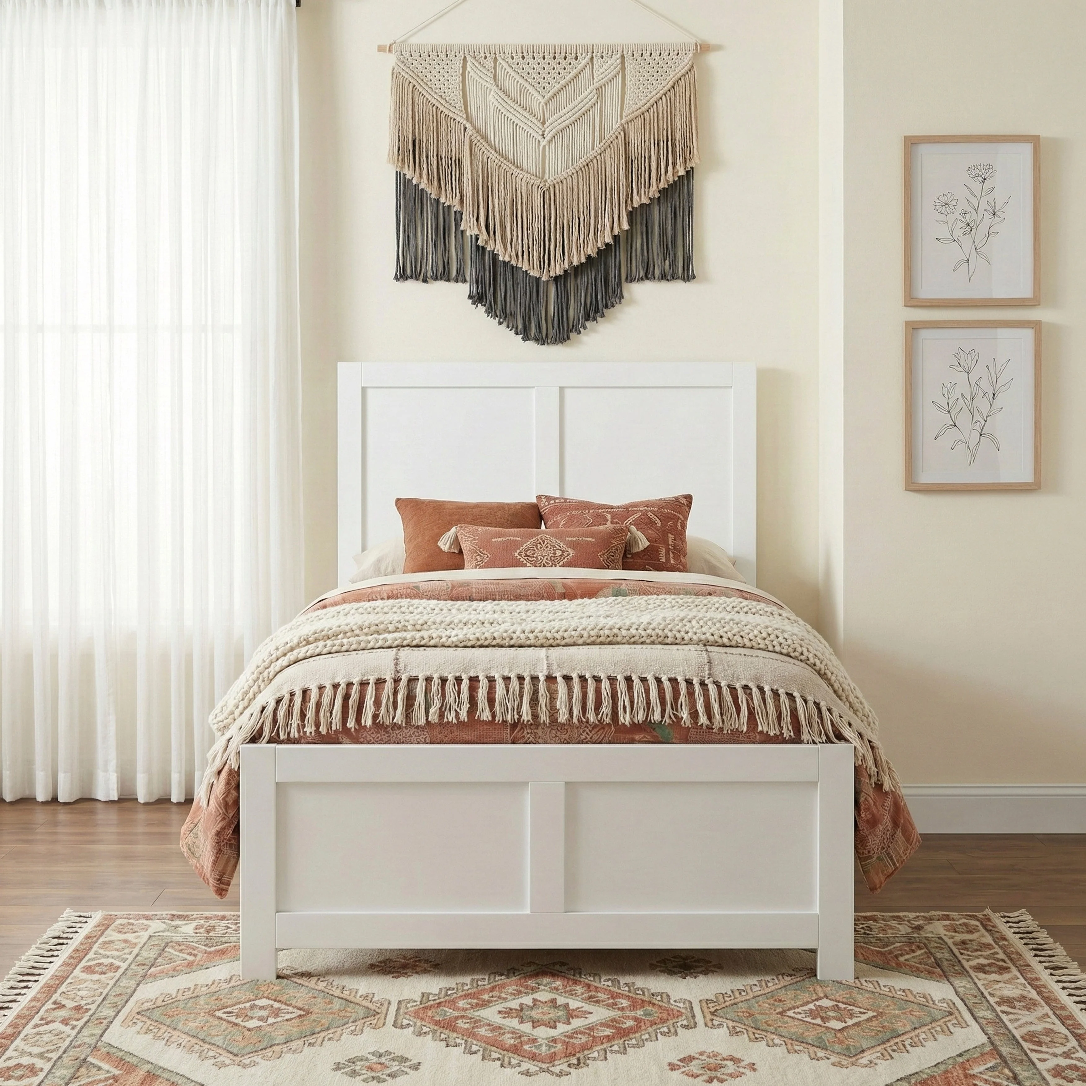 Galen White Twin Platform Bed - Image 22