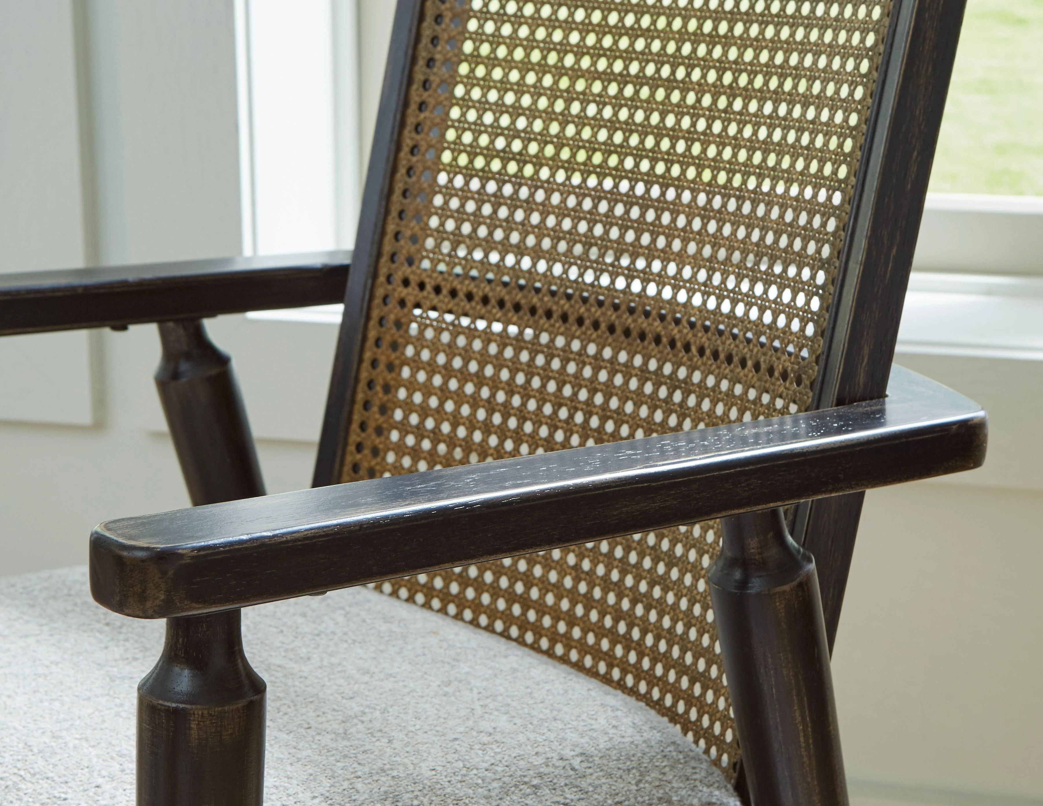 Galliden Black Dining Arm Chair, Set of 2 - Image 5