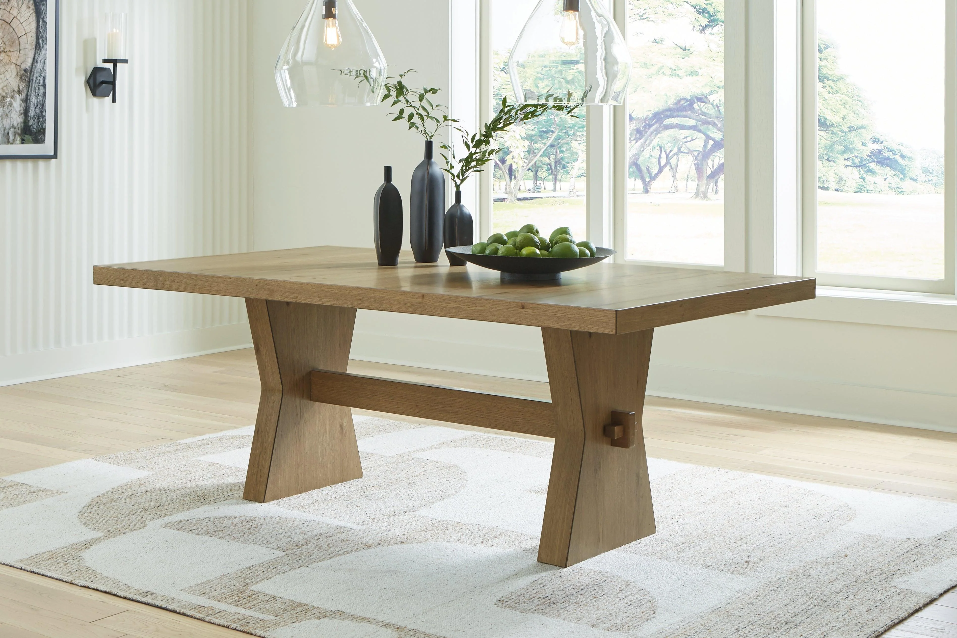 Galliden Light Brown Dining Table - Image 2