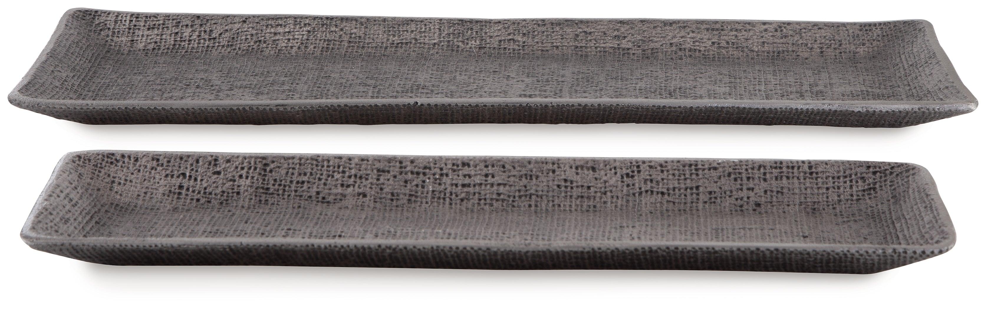 Garekton Pewter Finish Tray - Image 3