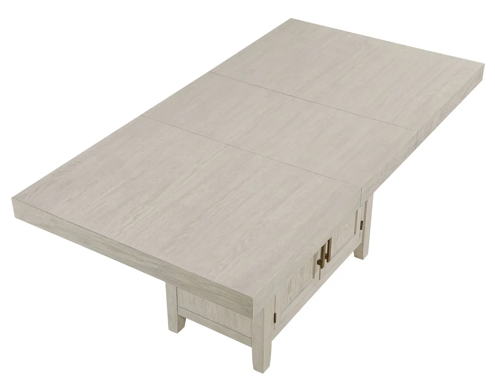 Garland 60-80″ Counter Table with 20″ Leaf, Greige Finish - Image 22