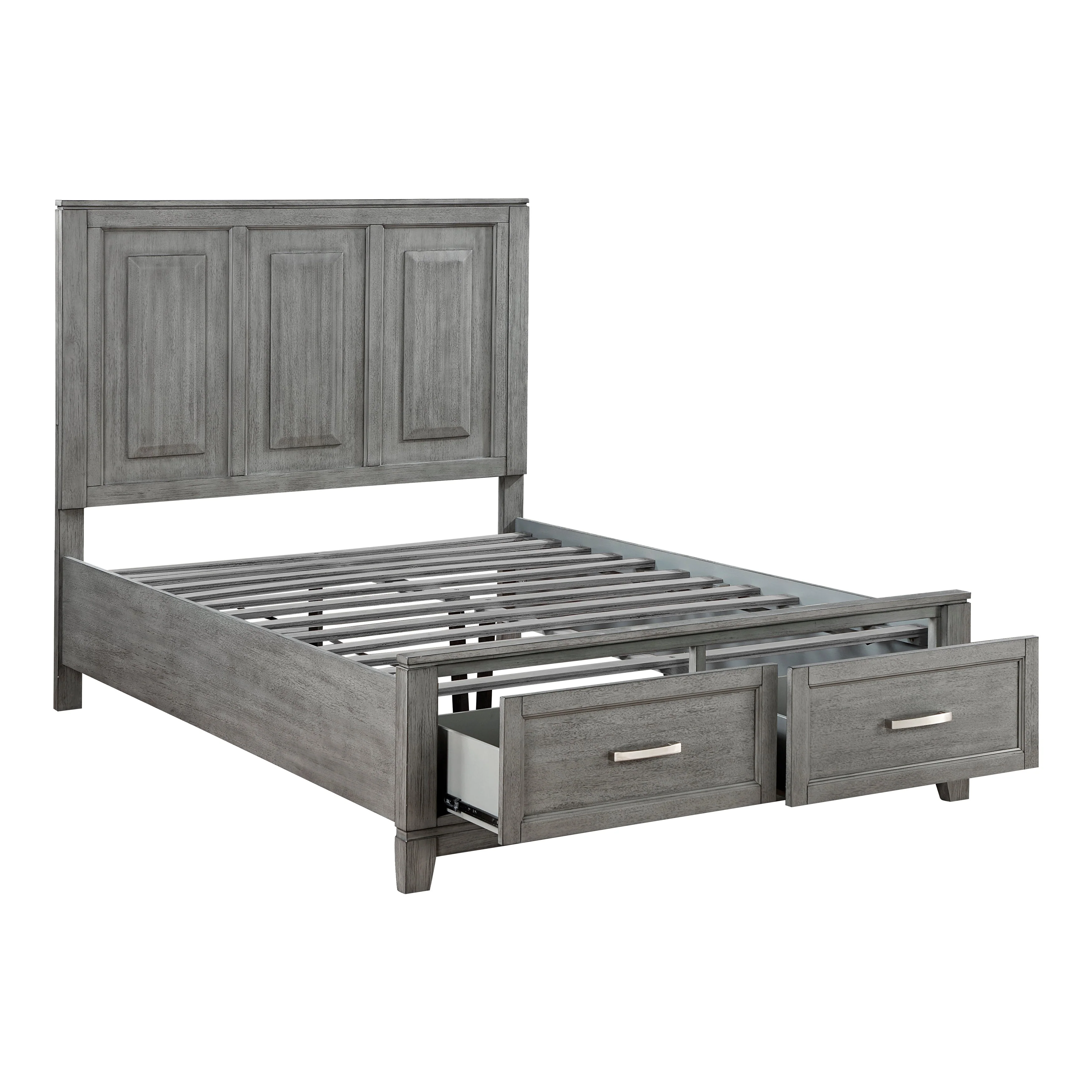 Garretson Gray Full Storage Platform Bed - Image 6