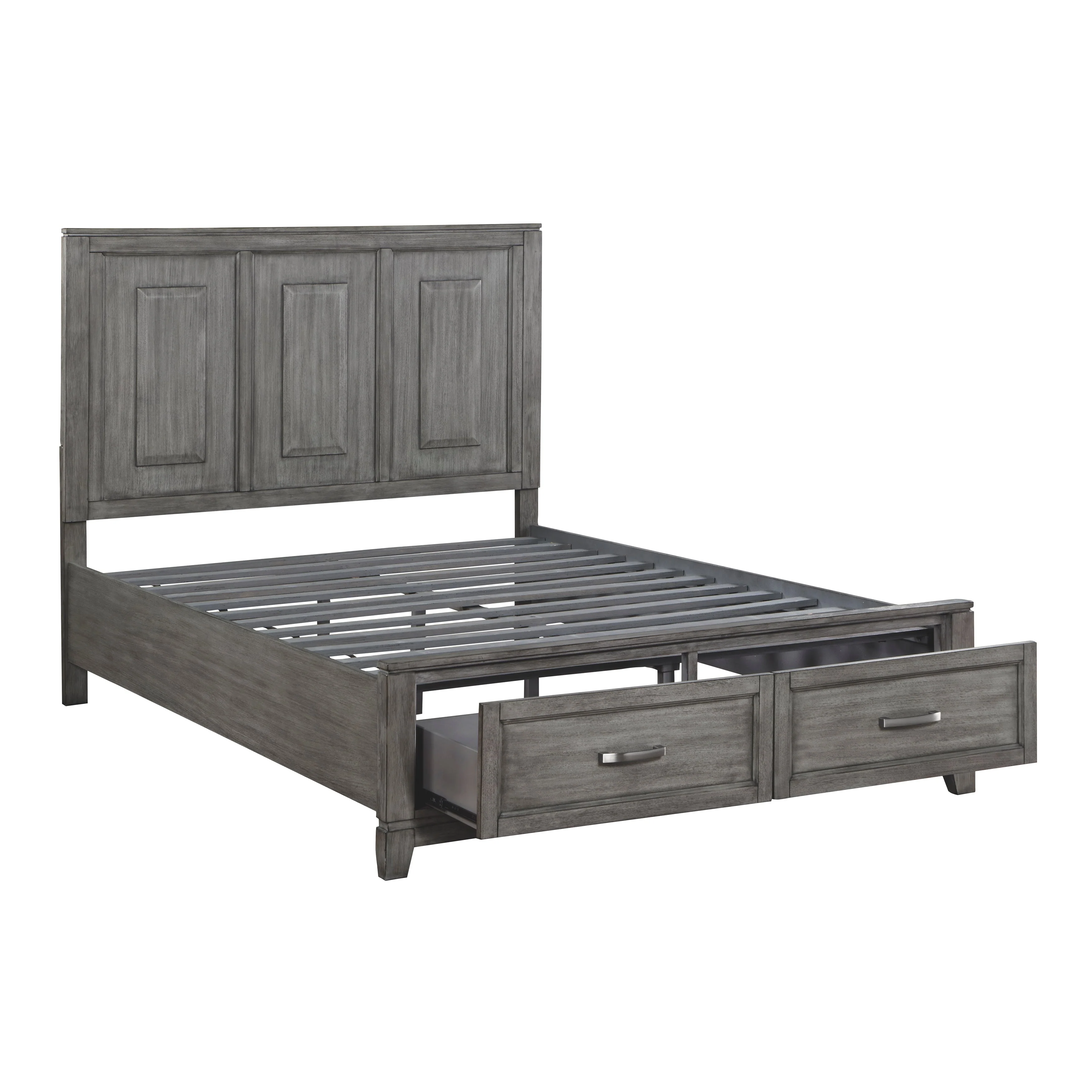 Garretson Gray Storage Platform Bedroom Set - Image 6