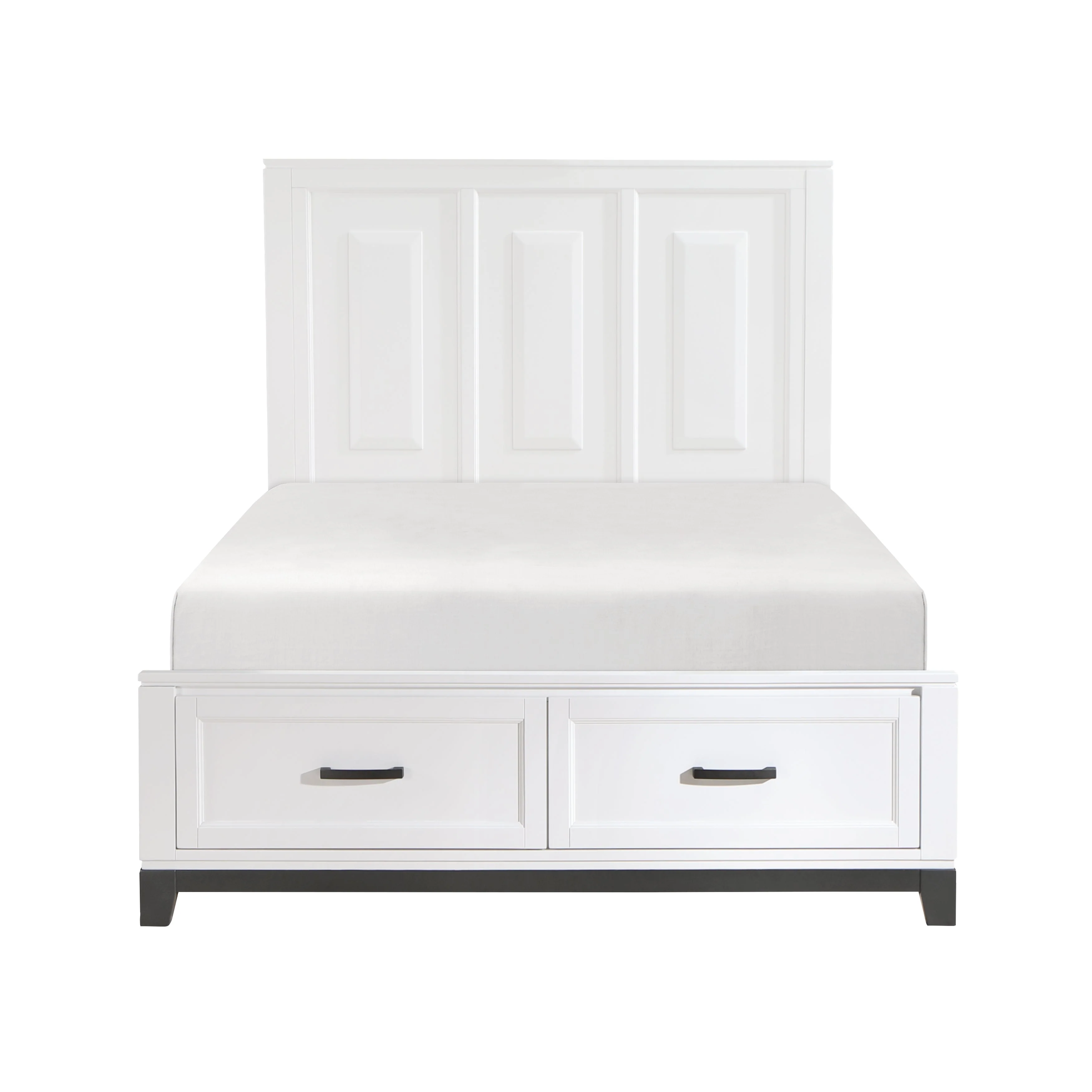Garretson White Queen Storage Platform Bed - Image 8