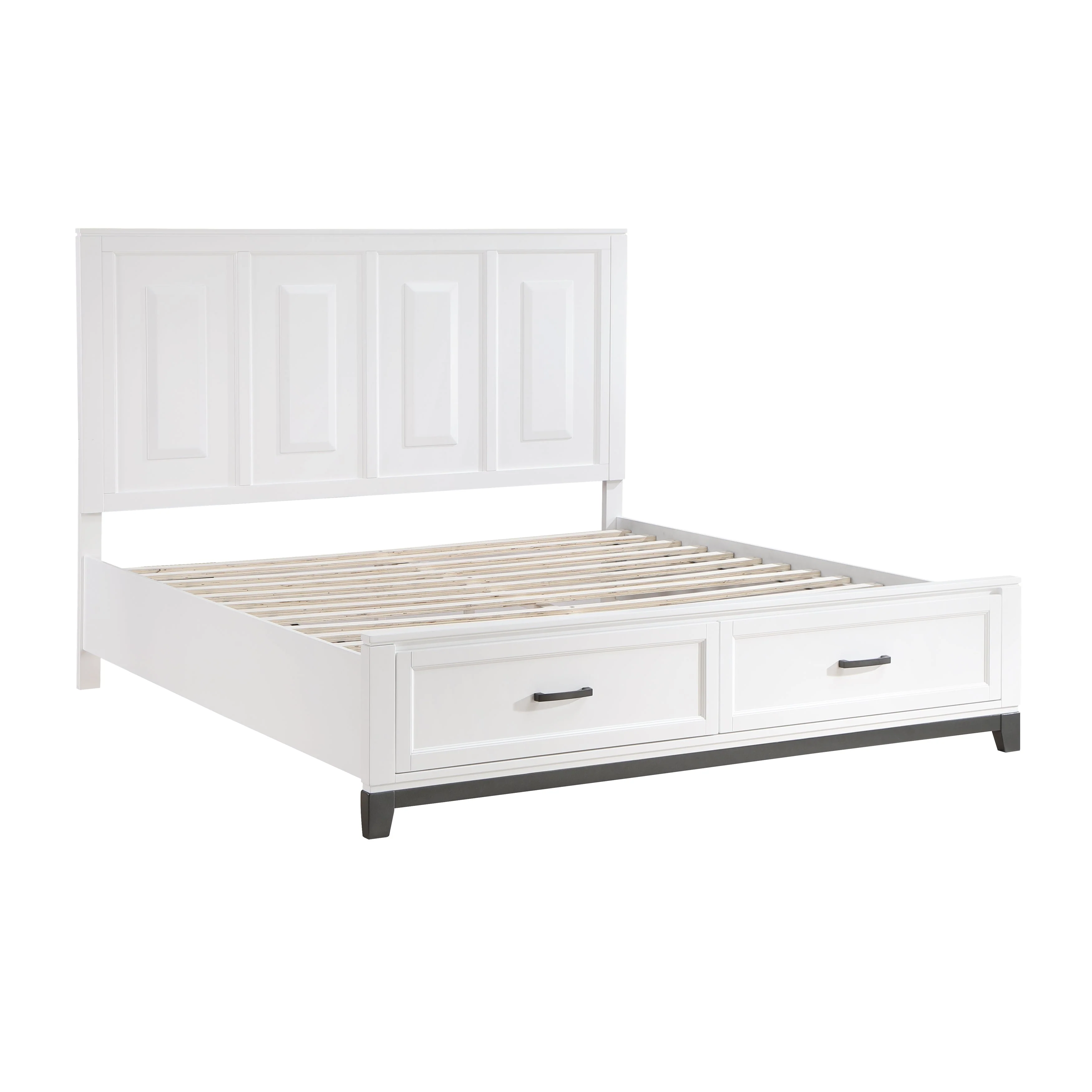 Garretson White Storage Platform Bedroom Set - Image 4