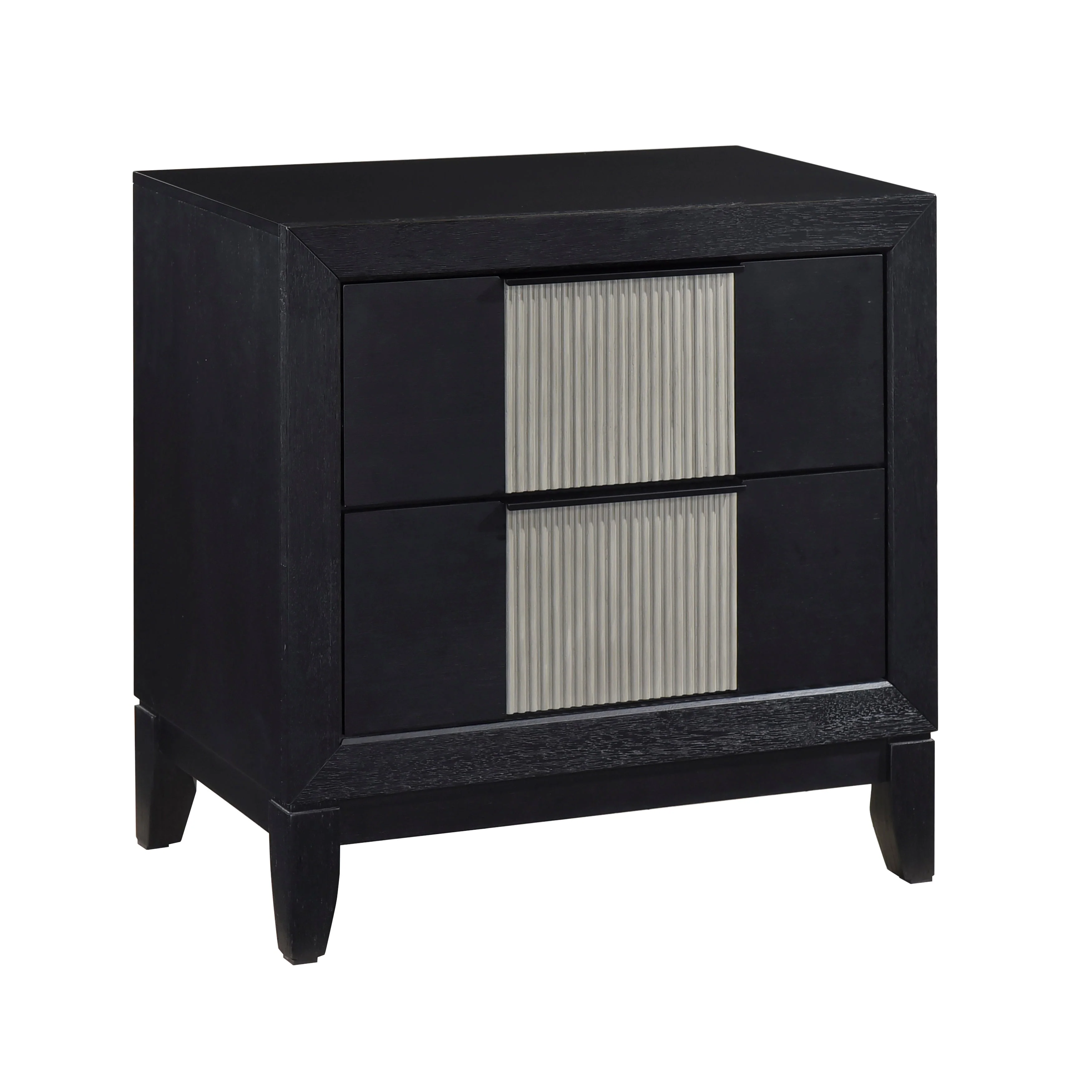 Garrison Charcoal/Gray LED Panel Bedroom Set - Image 11