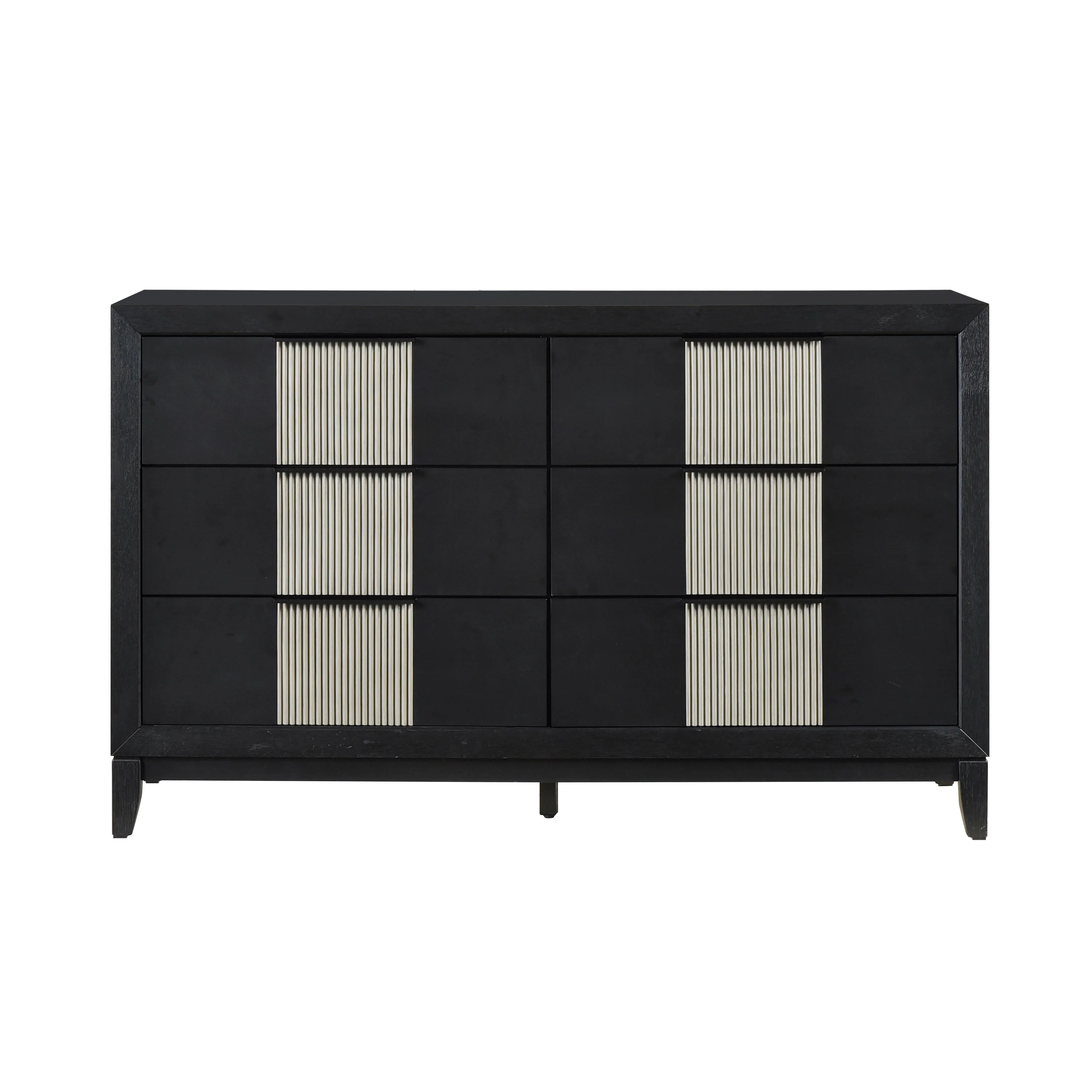 Garrison Charcoal/Gray LED Panel Bedroom Set - Image 14