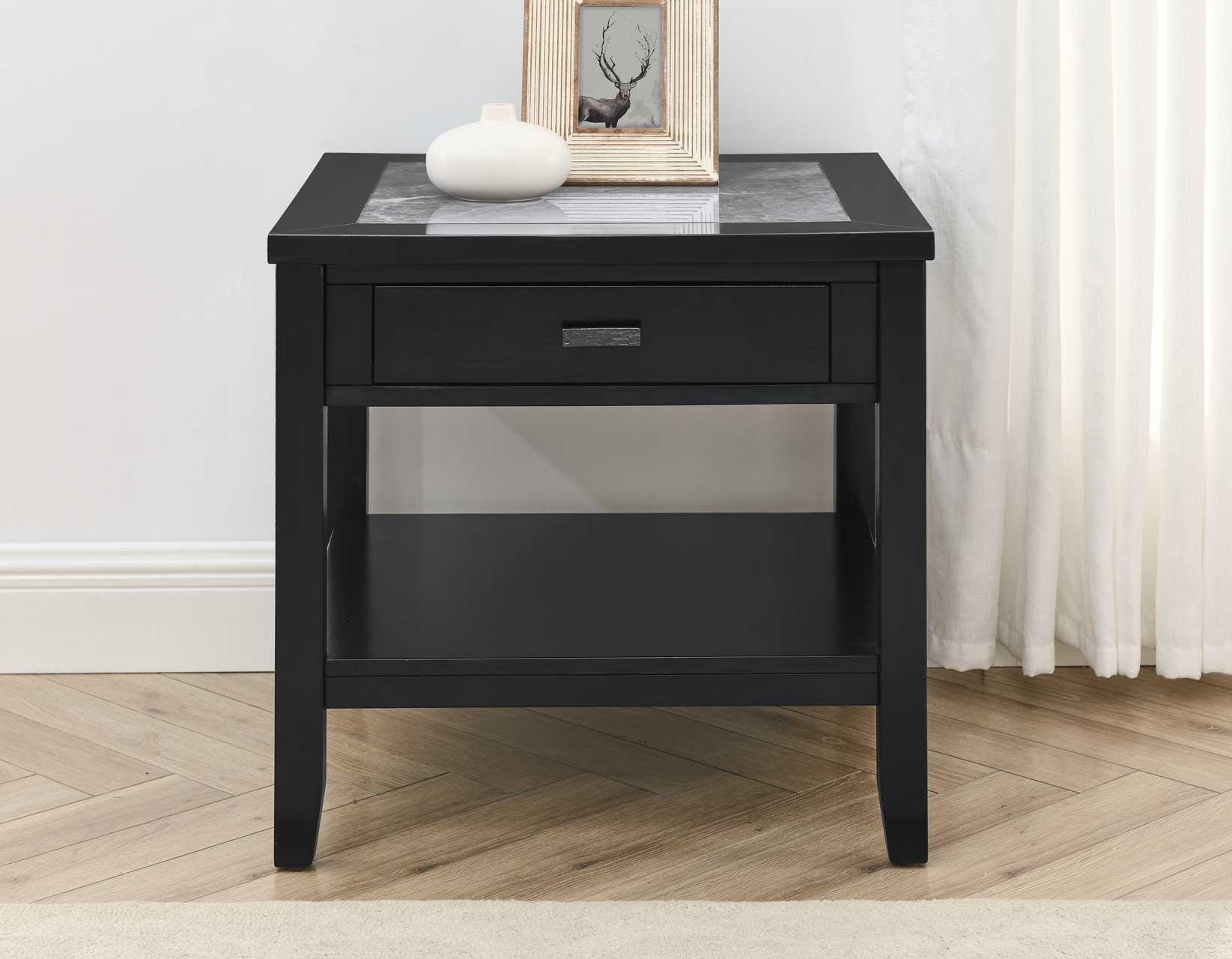 Garvine Sintered Stone End Table - Image 2