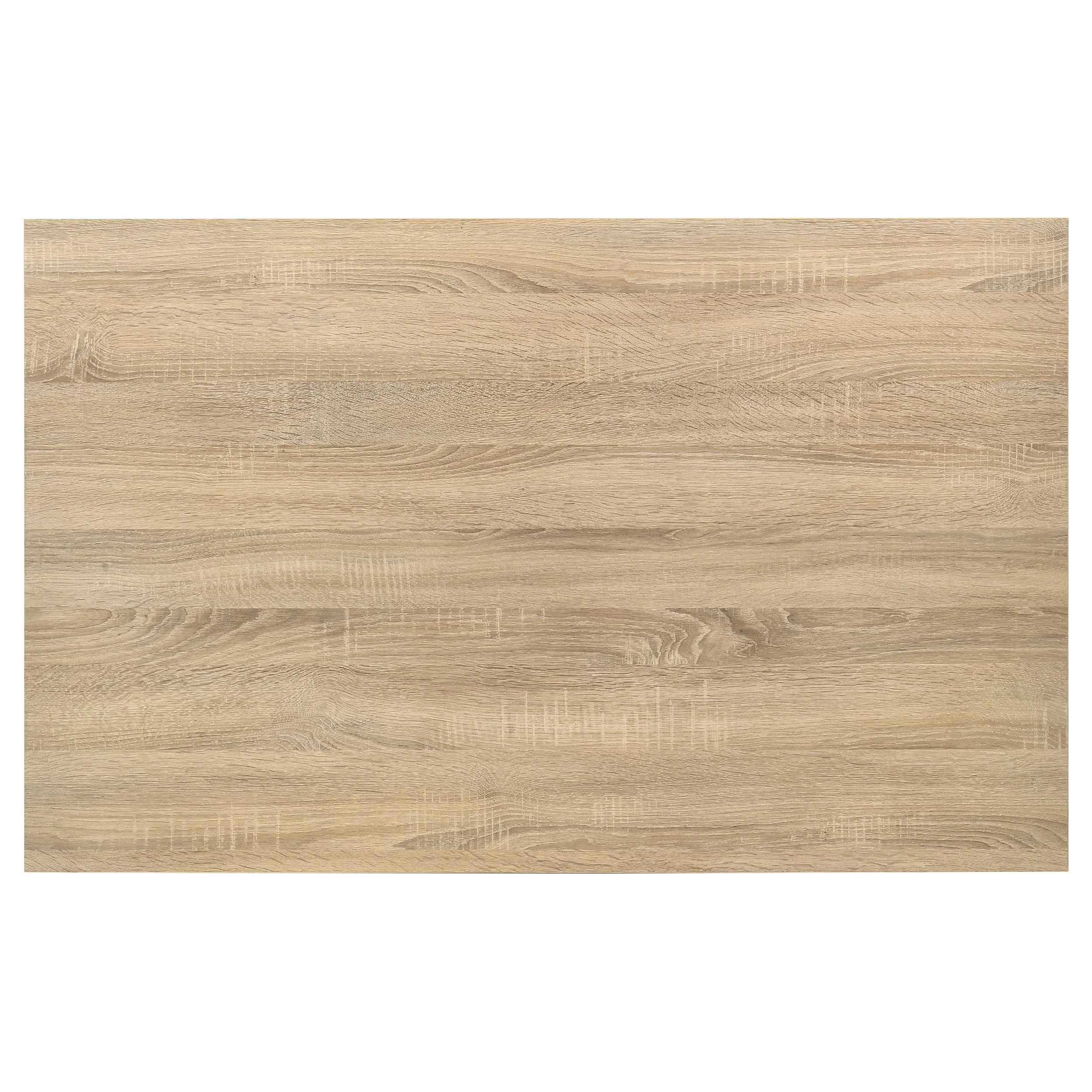Garza Greige Oak Rectangular 48-inch Dining Table - Image 5