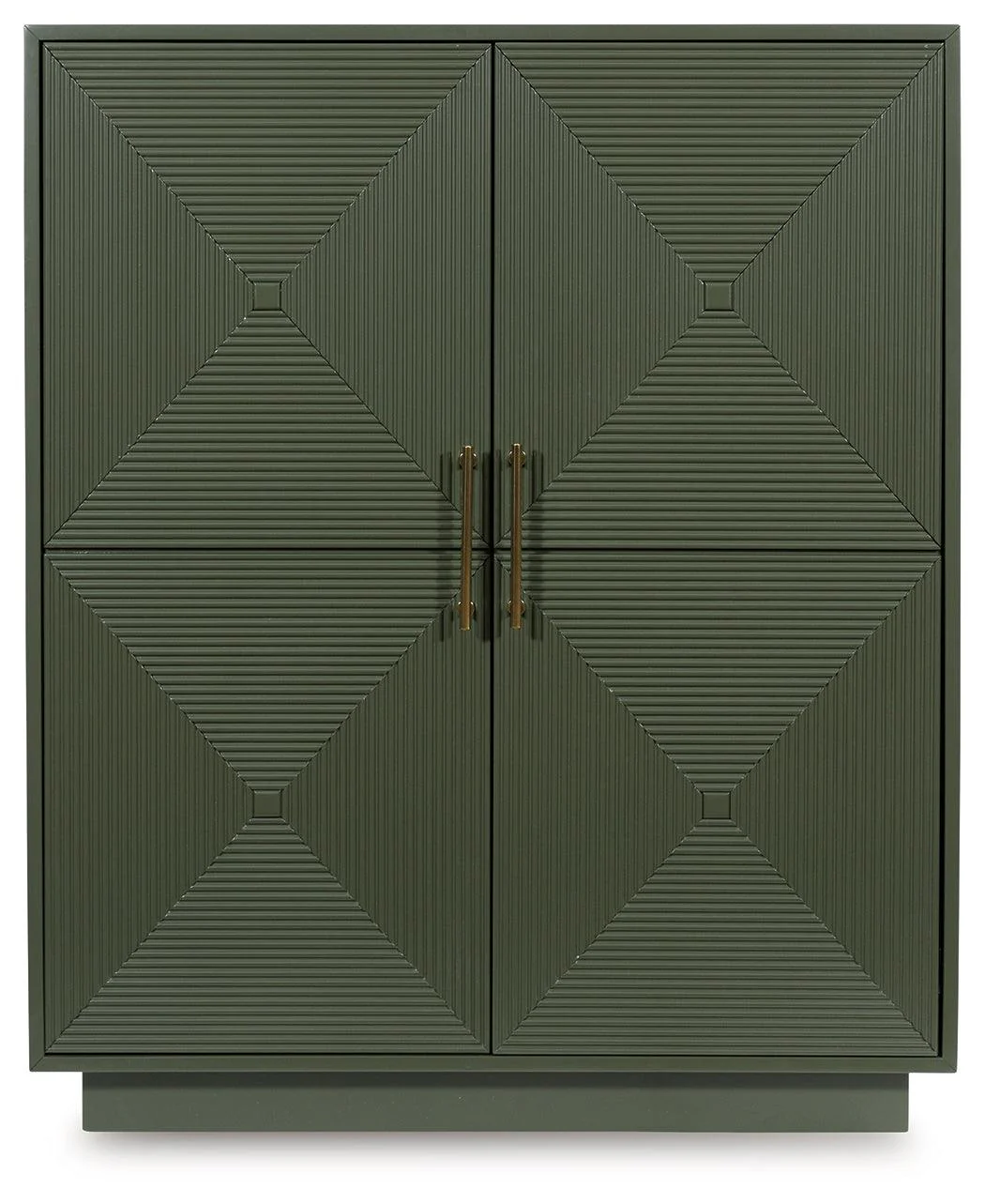 Geirwood Dark Green Accent Cabinet - Image 2