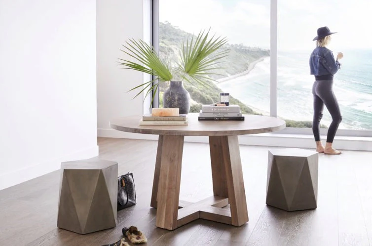 Gem Outdoor Stool Dark Grey - Image 2