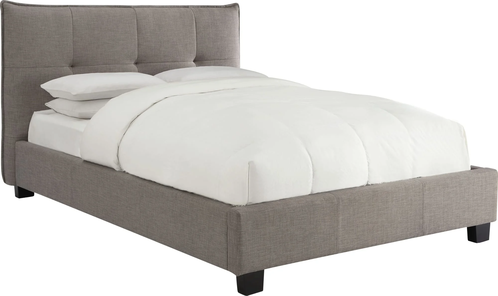 Geneva - Adona Dolphin California King Upholstered Platform Bed - Image 7