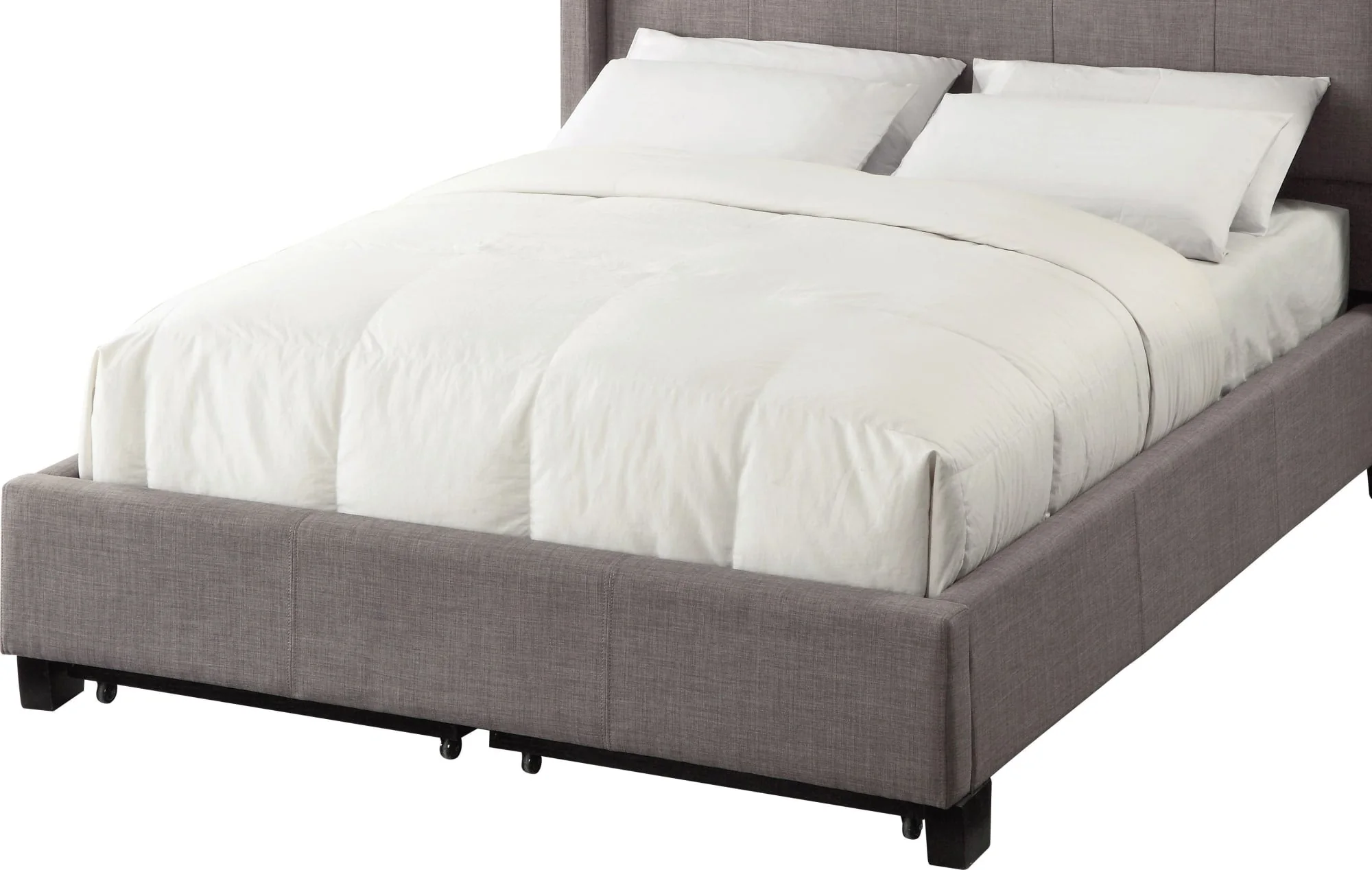Geneva - Adona Dolphin Full Upholstered Footboard Storage Bed - Image 7