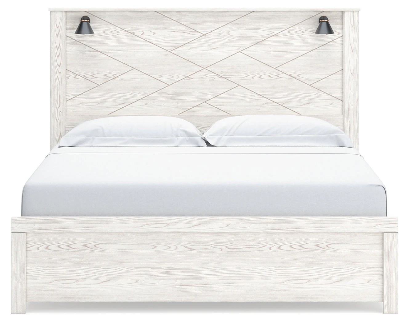 Gerridan White/Gray LED Panel Bedroom Set - Image 18