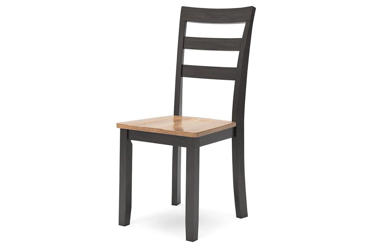 Gesthaven Natural/Brown Dining Table and 2 Chairs - Image 5