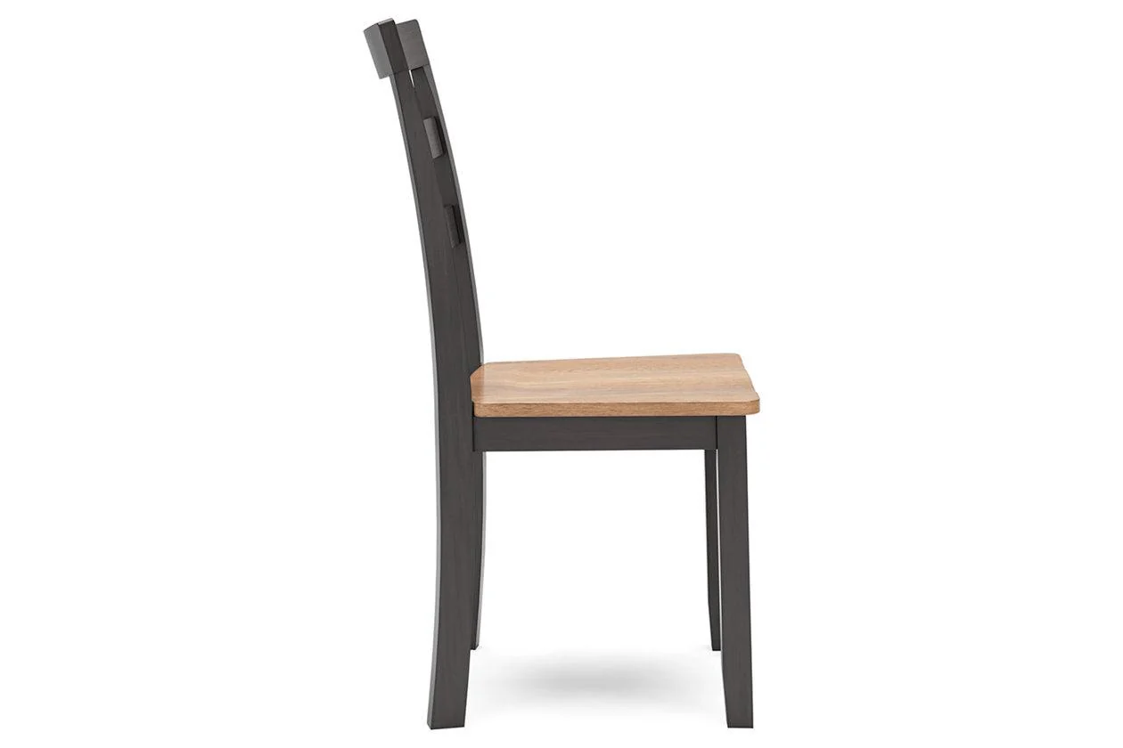 Gesthaven Natural/Brown Dining Table and 2 Chairs - Image 9