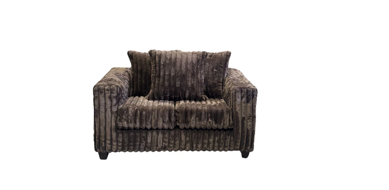 Gia Chocolate Sofa & Loveseat - Image 4