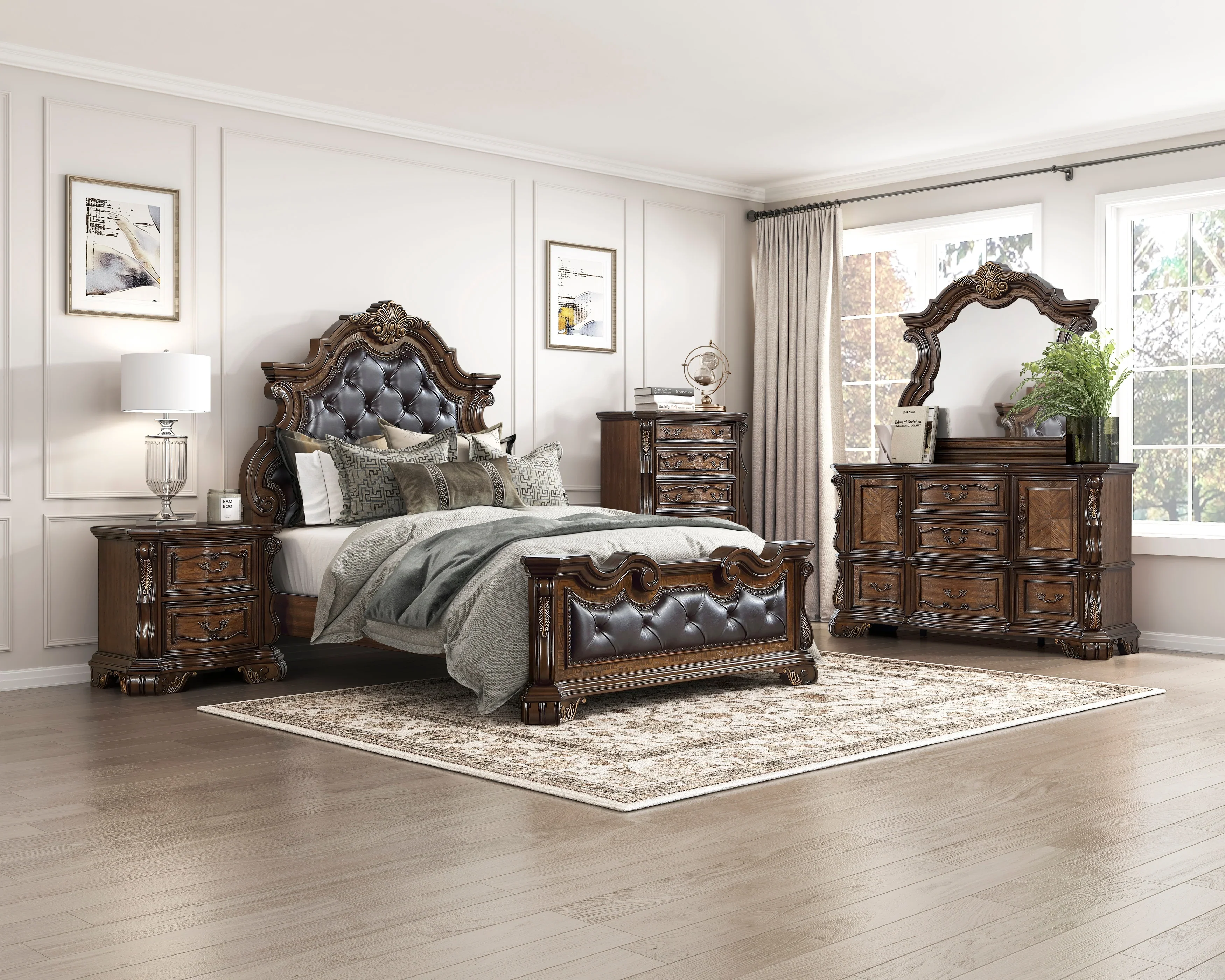 Gilmartin Dark Brown Dresser Top - Image 3