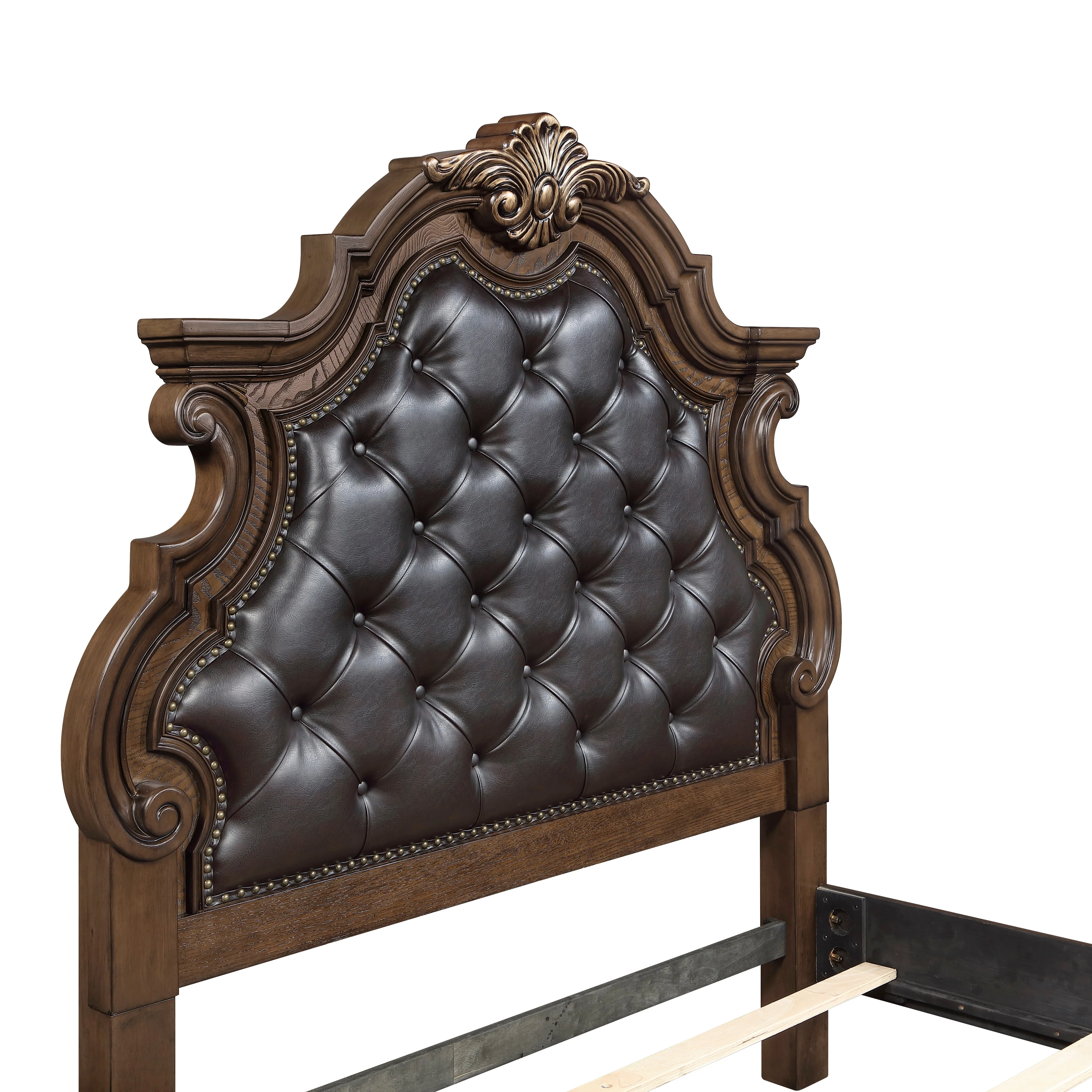 Gilmartin Dark Brown Eastern King Panel Bed - Image 4