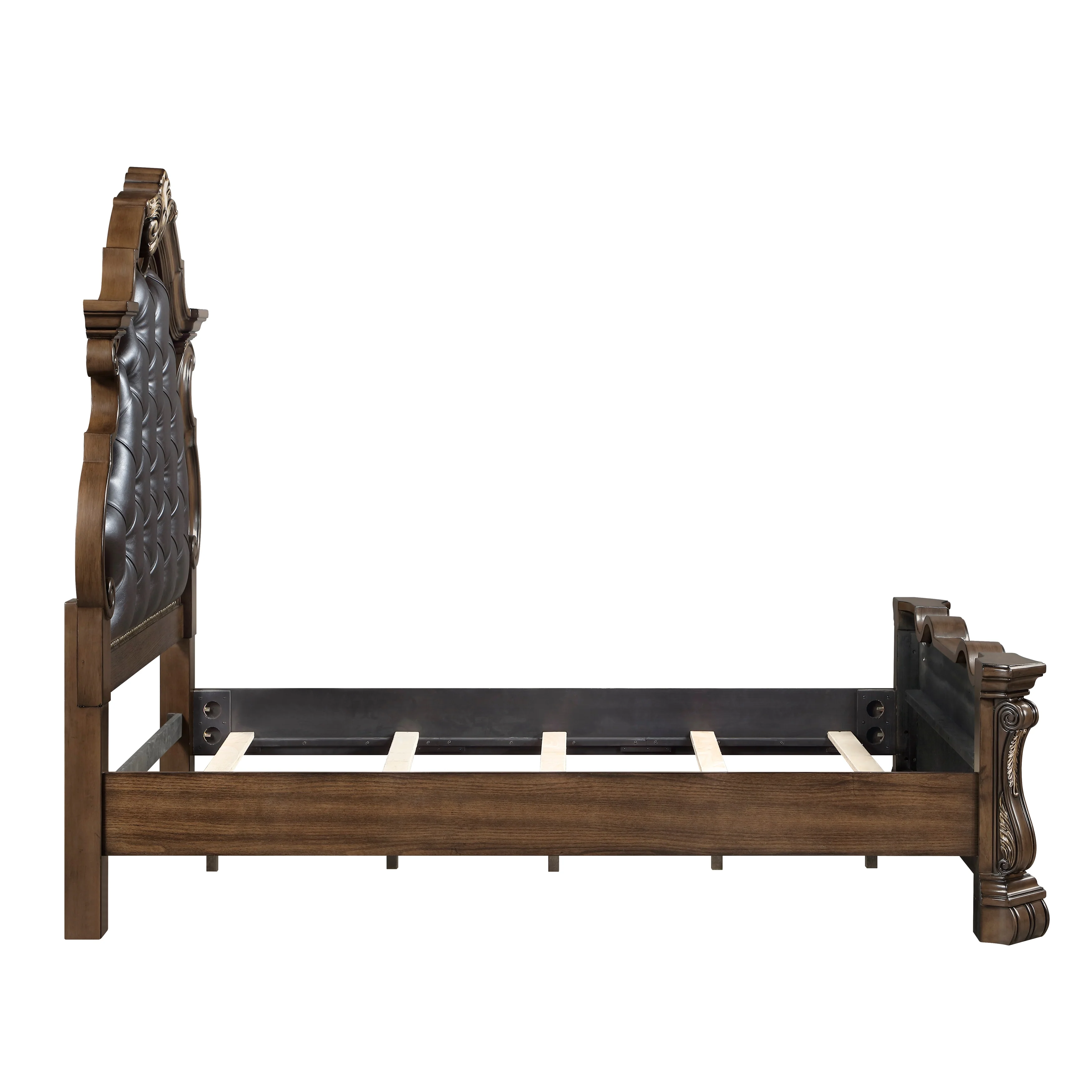 Gilmartin Dark Brown Queen Panel Bed - Image 6