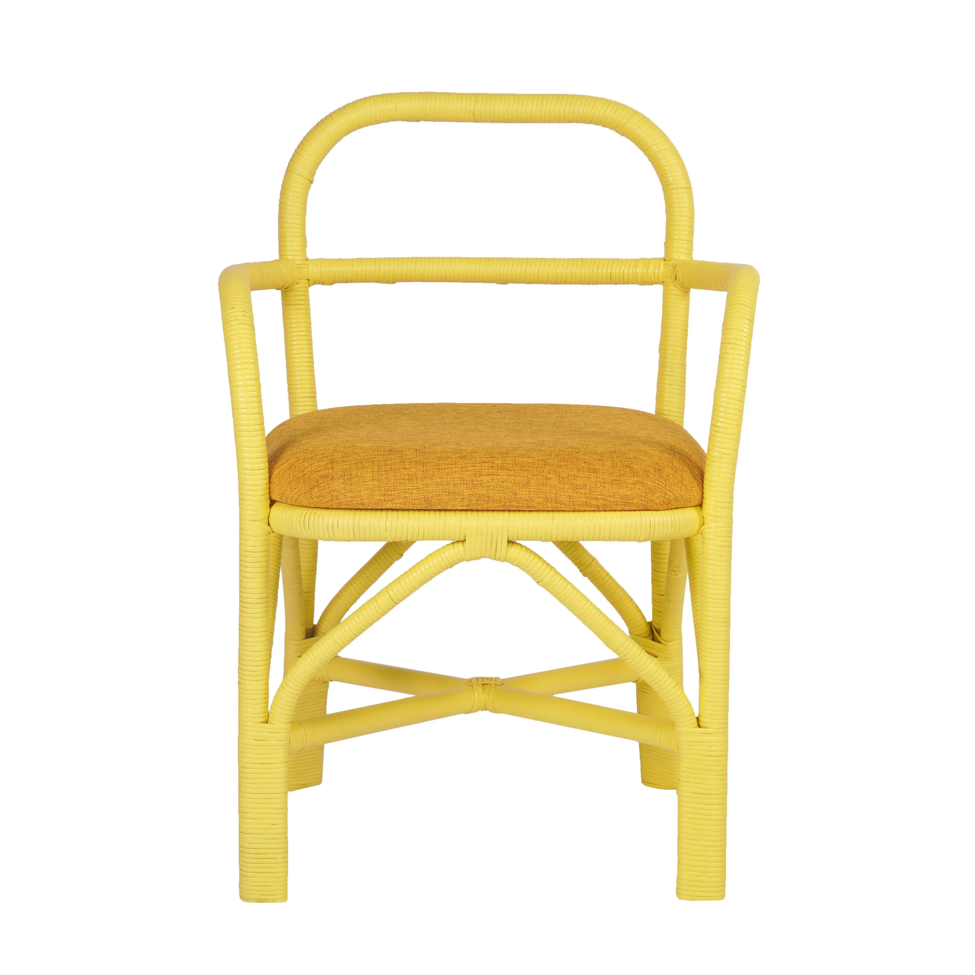 Ginny Rattan Dining Chair - Image 10