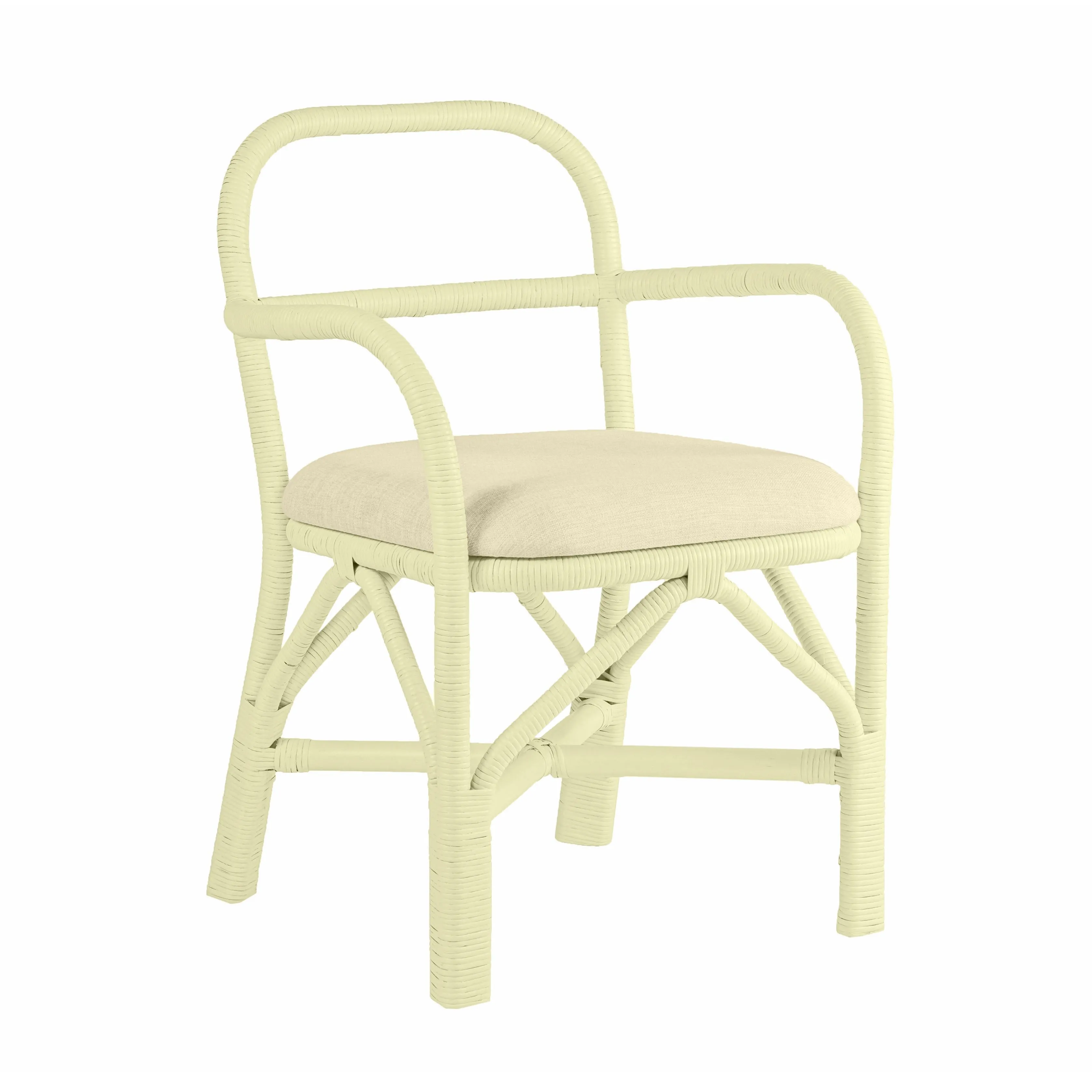 Ginny Rattan Dining Chair - Image 16