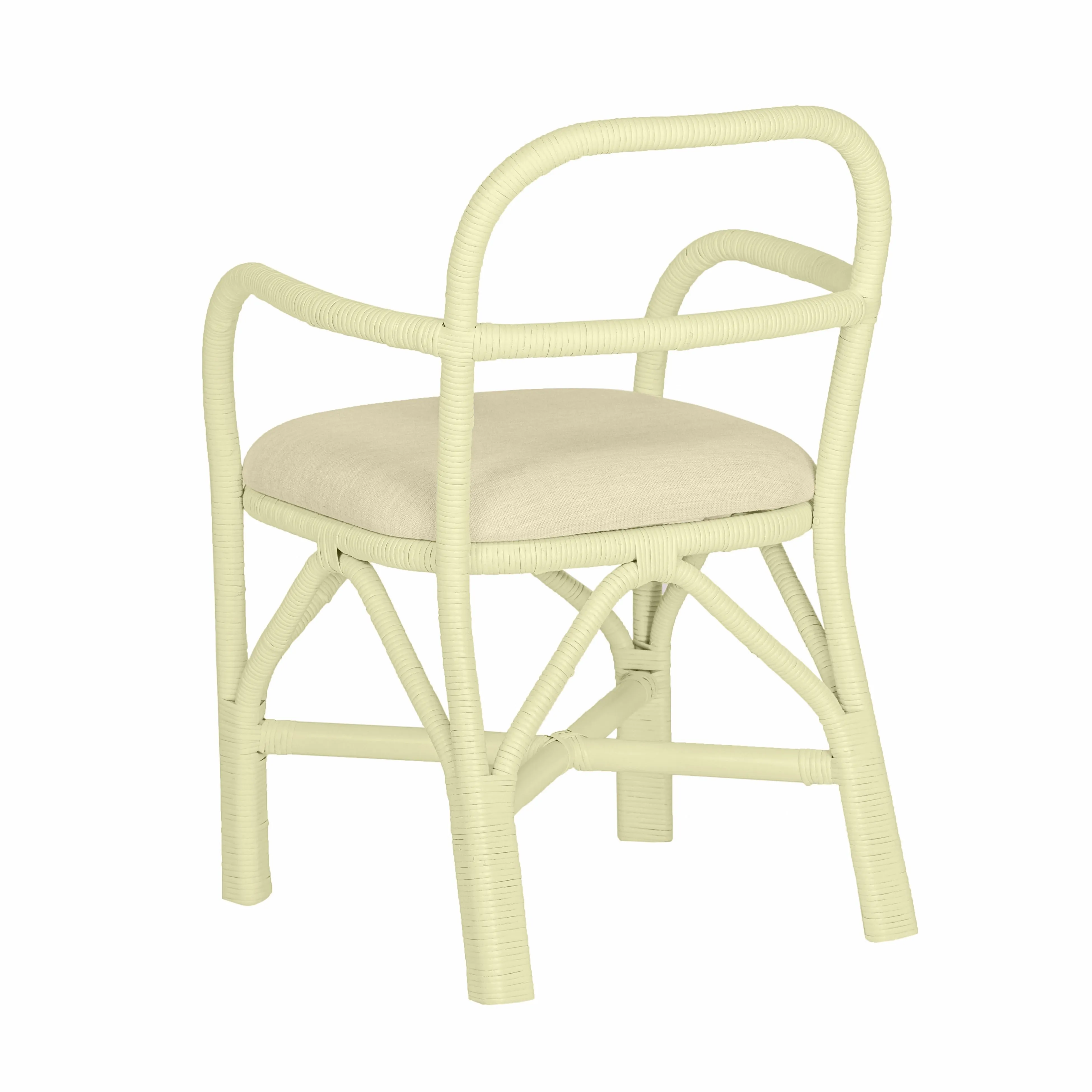 Ginny Rattan Dining Chair - Image 19