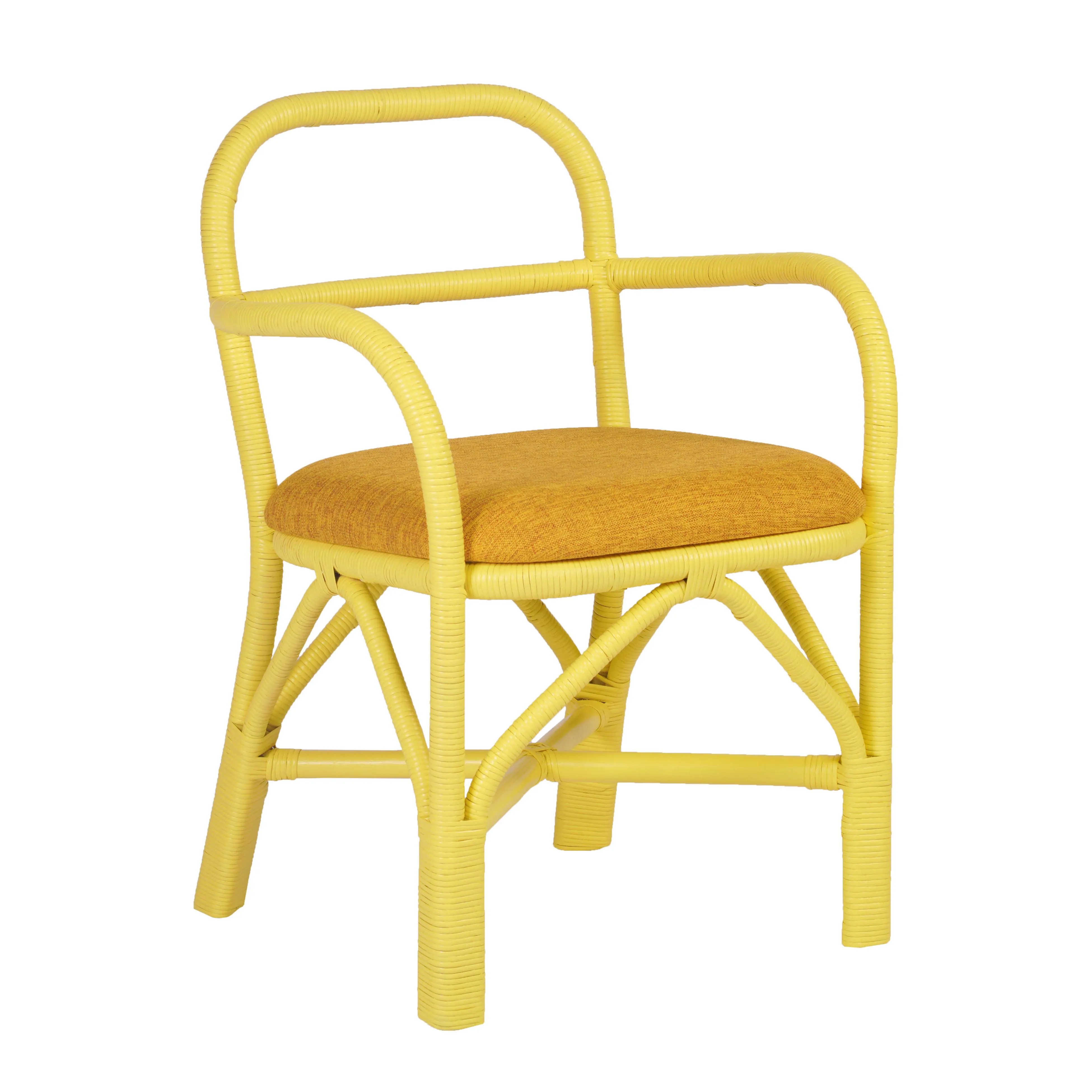 Ginny Rattan Dining Chair - Image 8