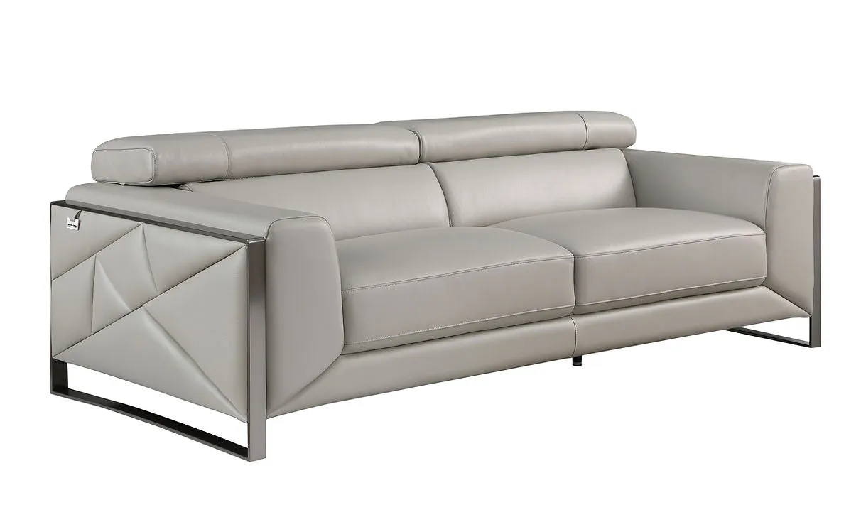 Giorgio Light Grey Living Room Set - Image 3
