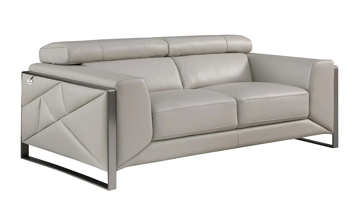 Giorgio Light Grey Living Room Set - Image 4