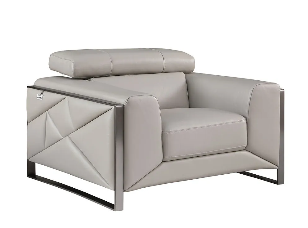 Giorgio Light Grey Living Room Set - Image 5