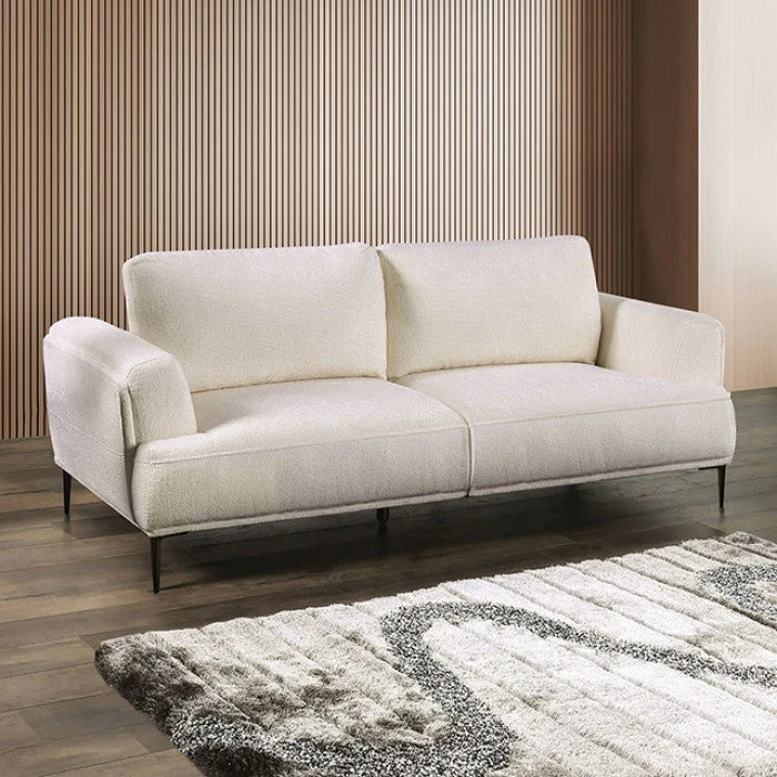 Gladbach Linen White Upholstery Living Room Set - Image 2