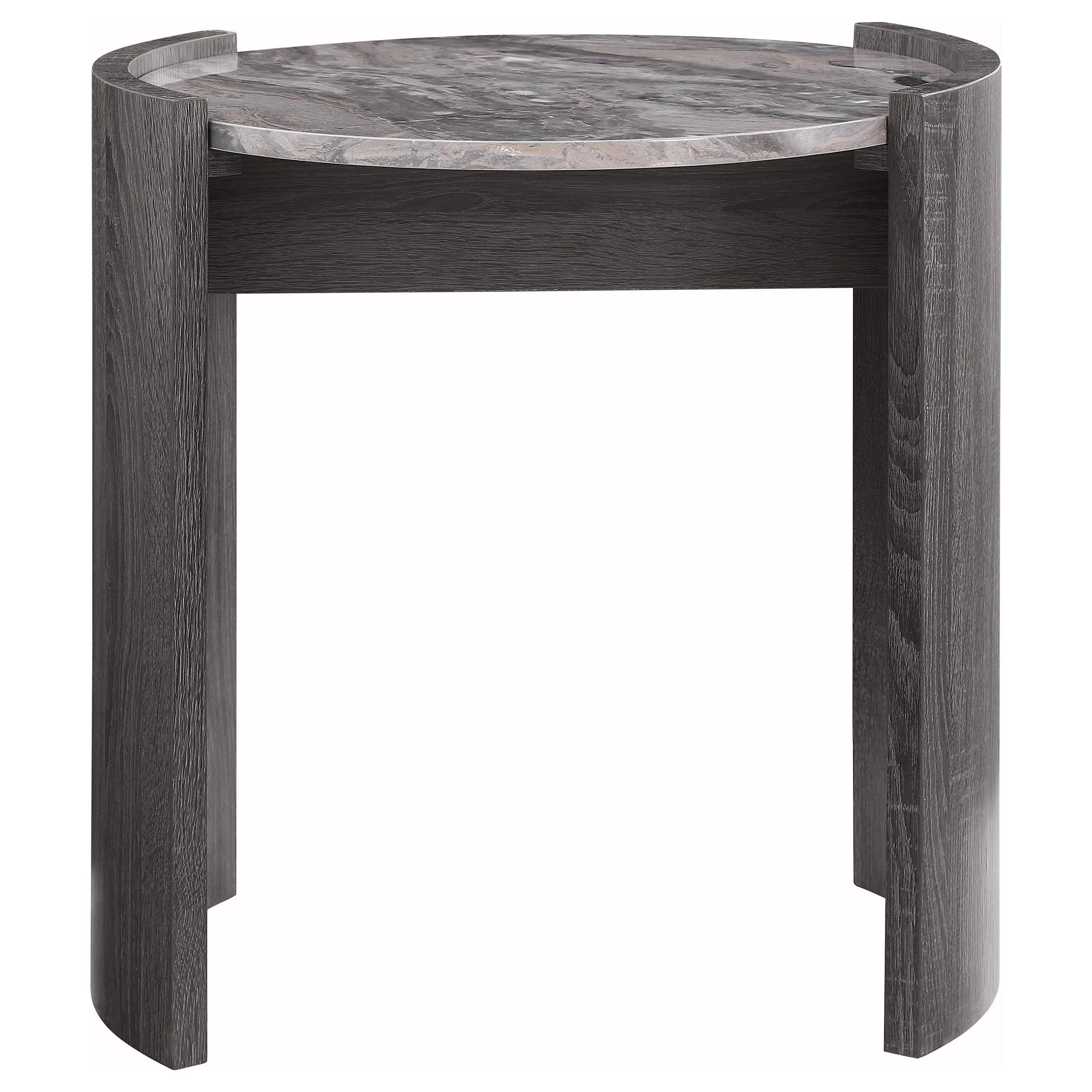 Gladstone Distressed Gray 3-Piece Coffee and End Table Set - Image 6