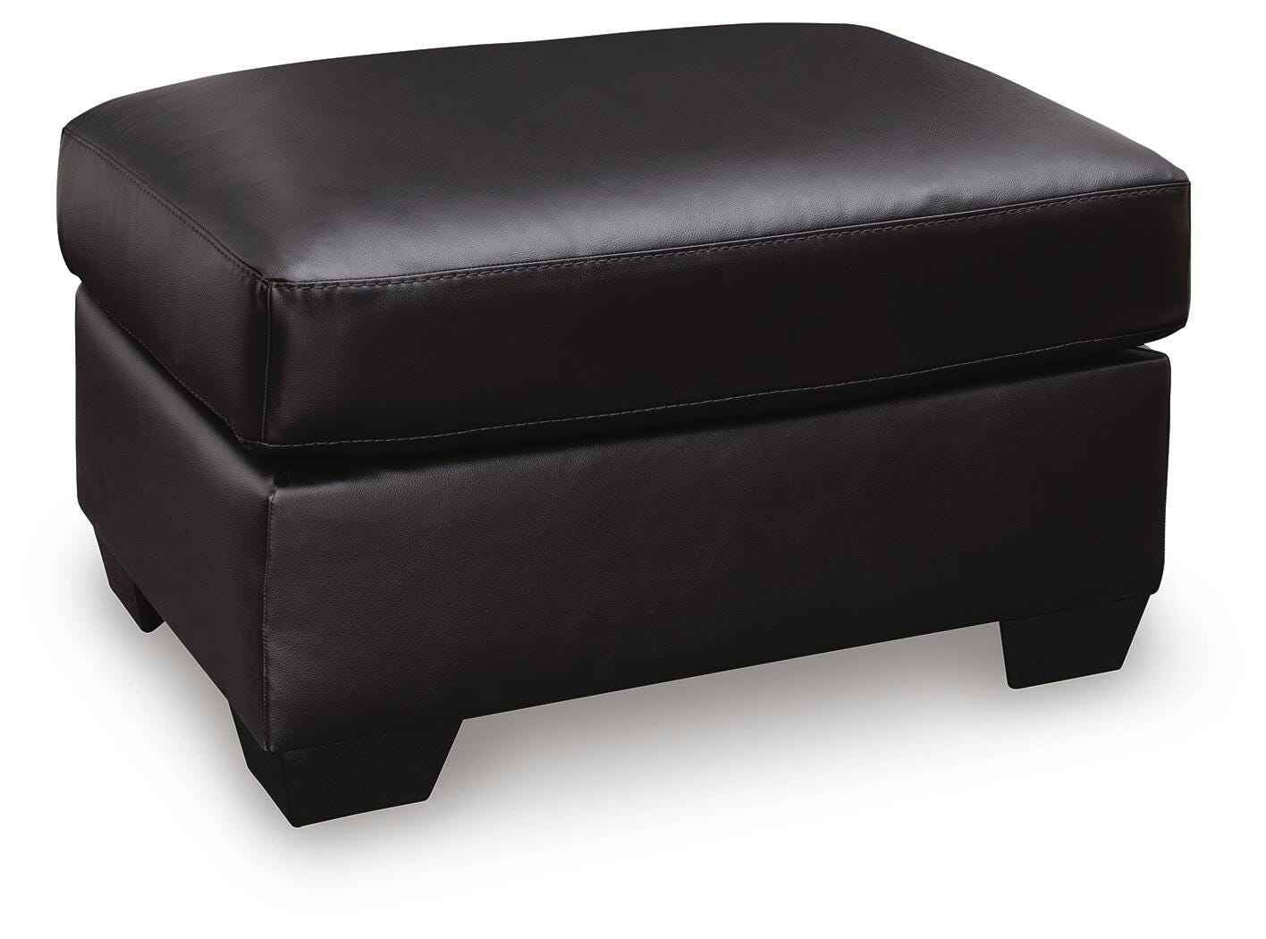 Glennbre Midnight Ottoman - Image 2