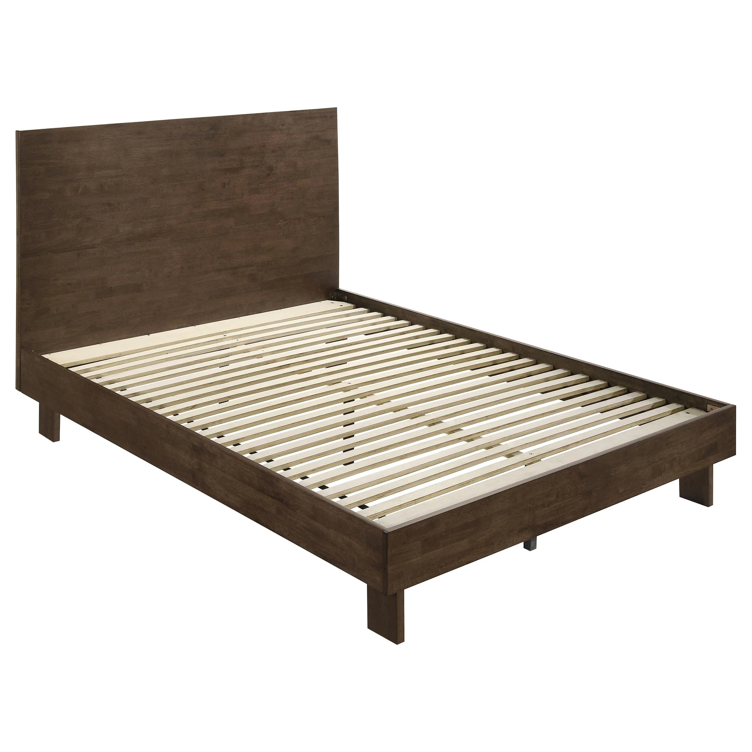 Glenwood Warm Brown 48-inch Eastern King Platform Panel Bed - Image 3