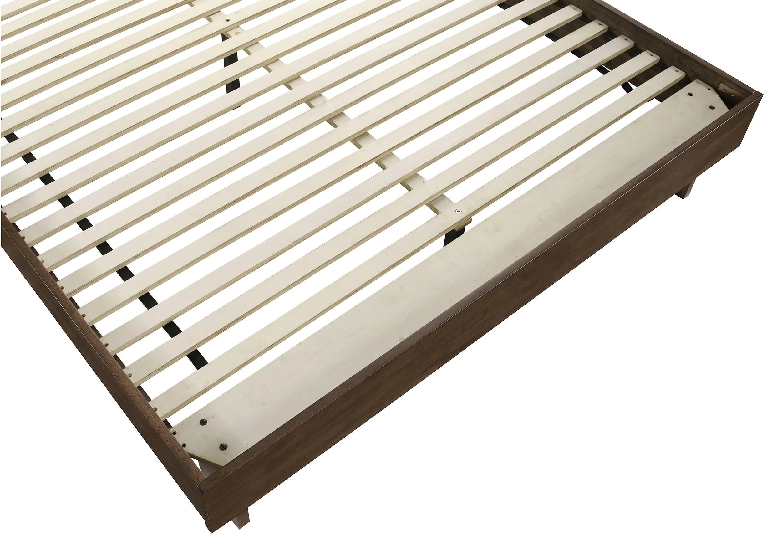 Glenwood Warm Brown 48-inch Queen Platform Panel Bed - Image 6