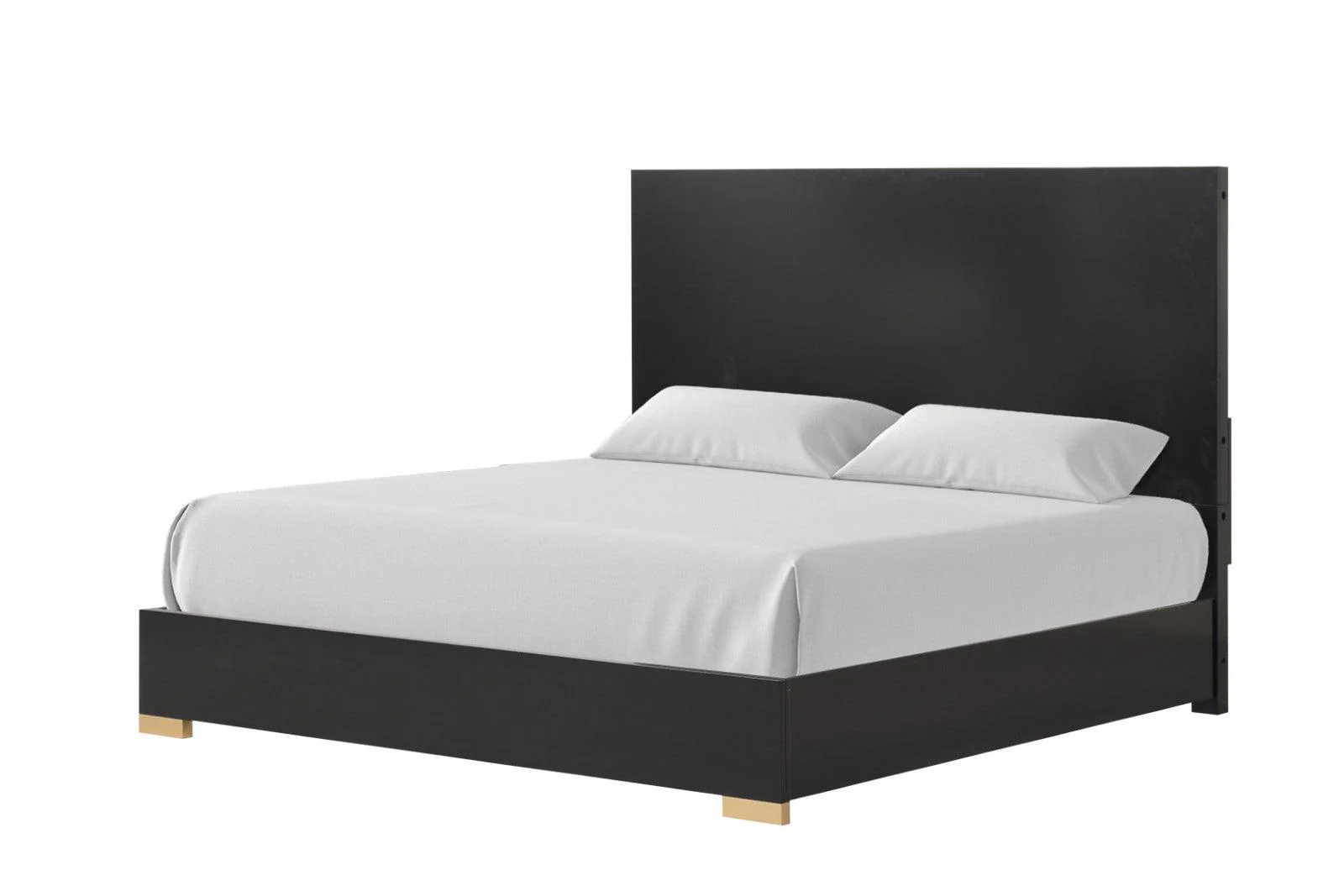 Goldsberg Black King Panel Bed - Image 3