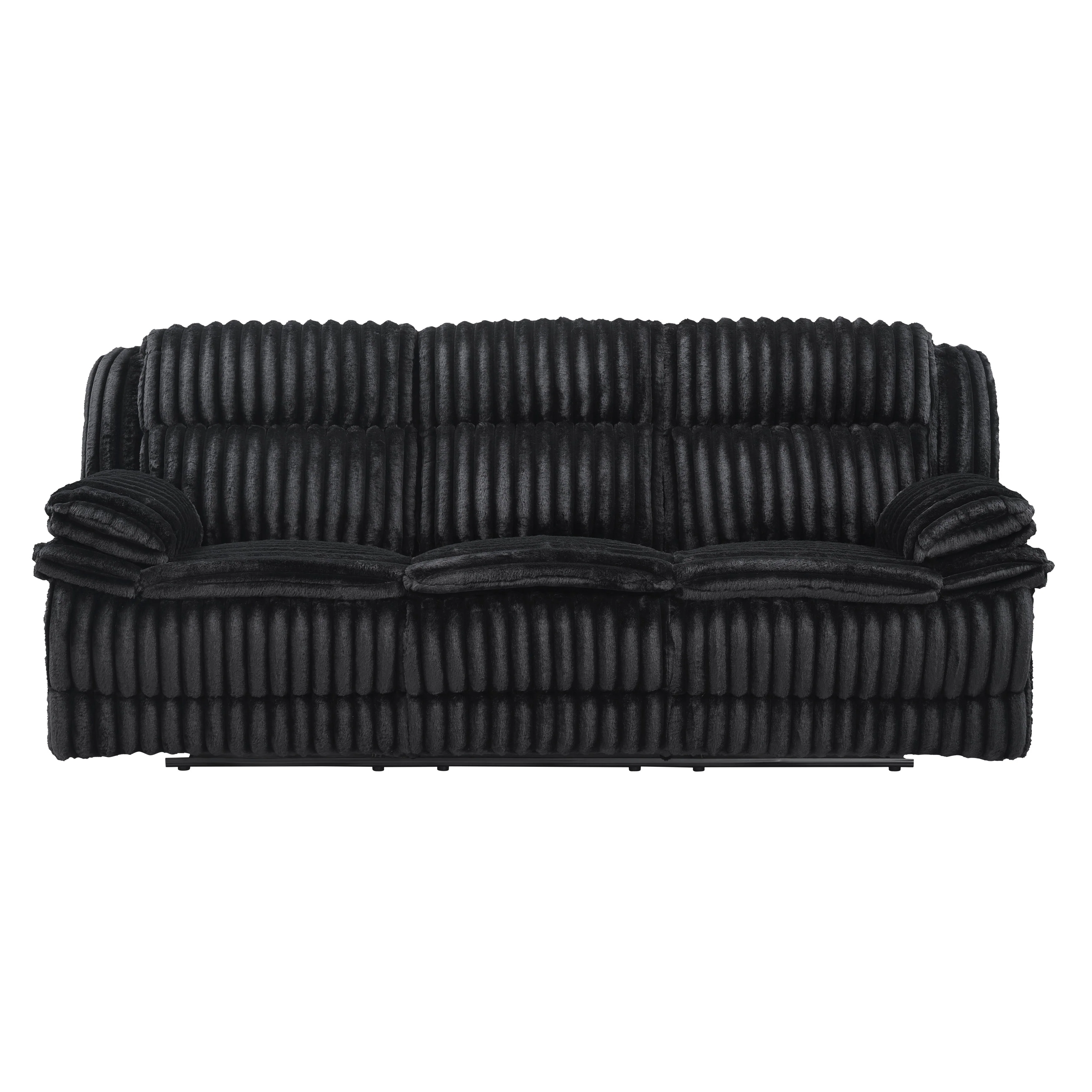 Goodland Black Double Reclining Sofa