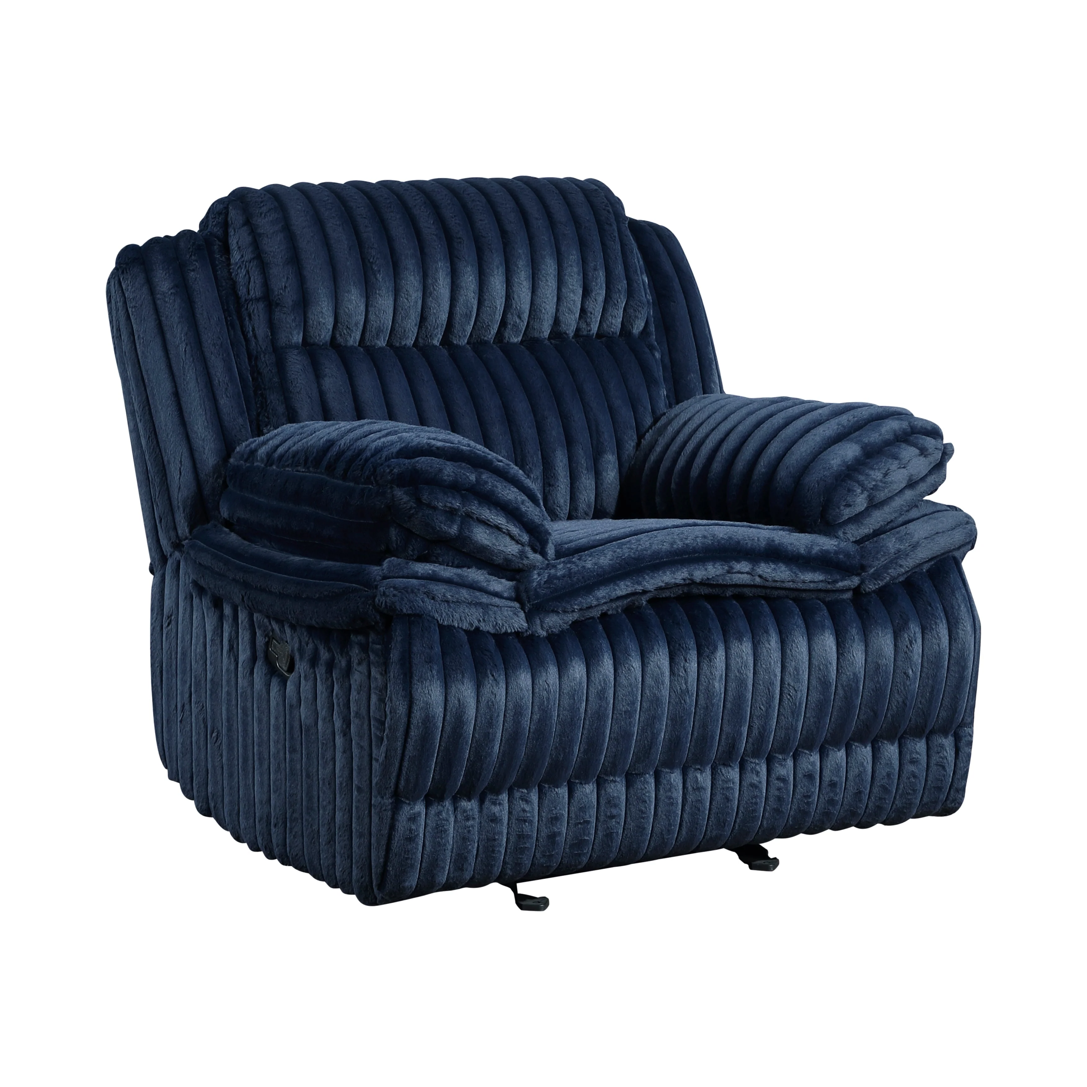 Goodland Blue Double Reclining Living Room Set - Image 13