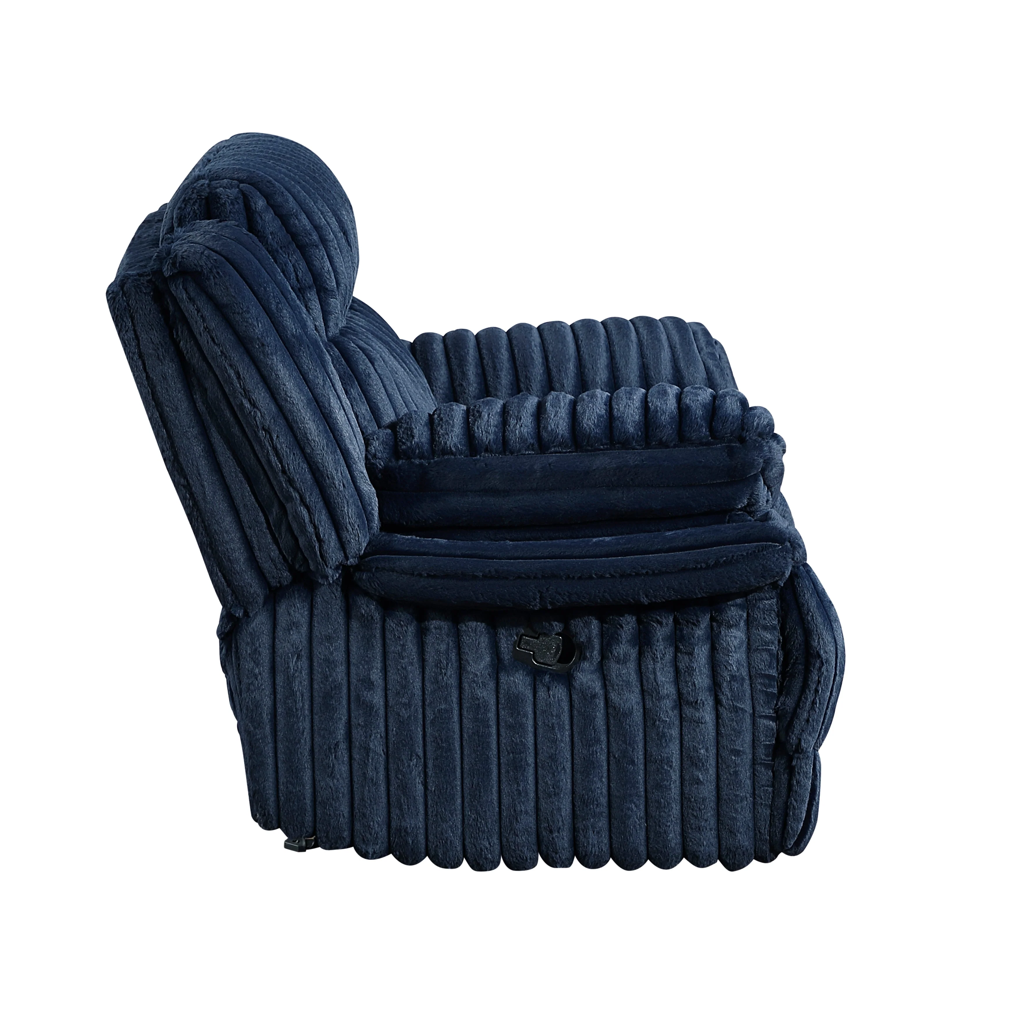 Goodland Blue Double Reclining Living Room Set - Image 15