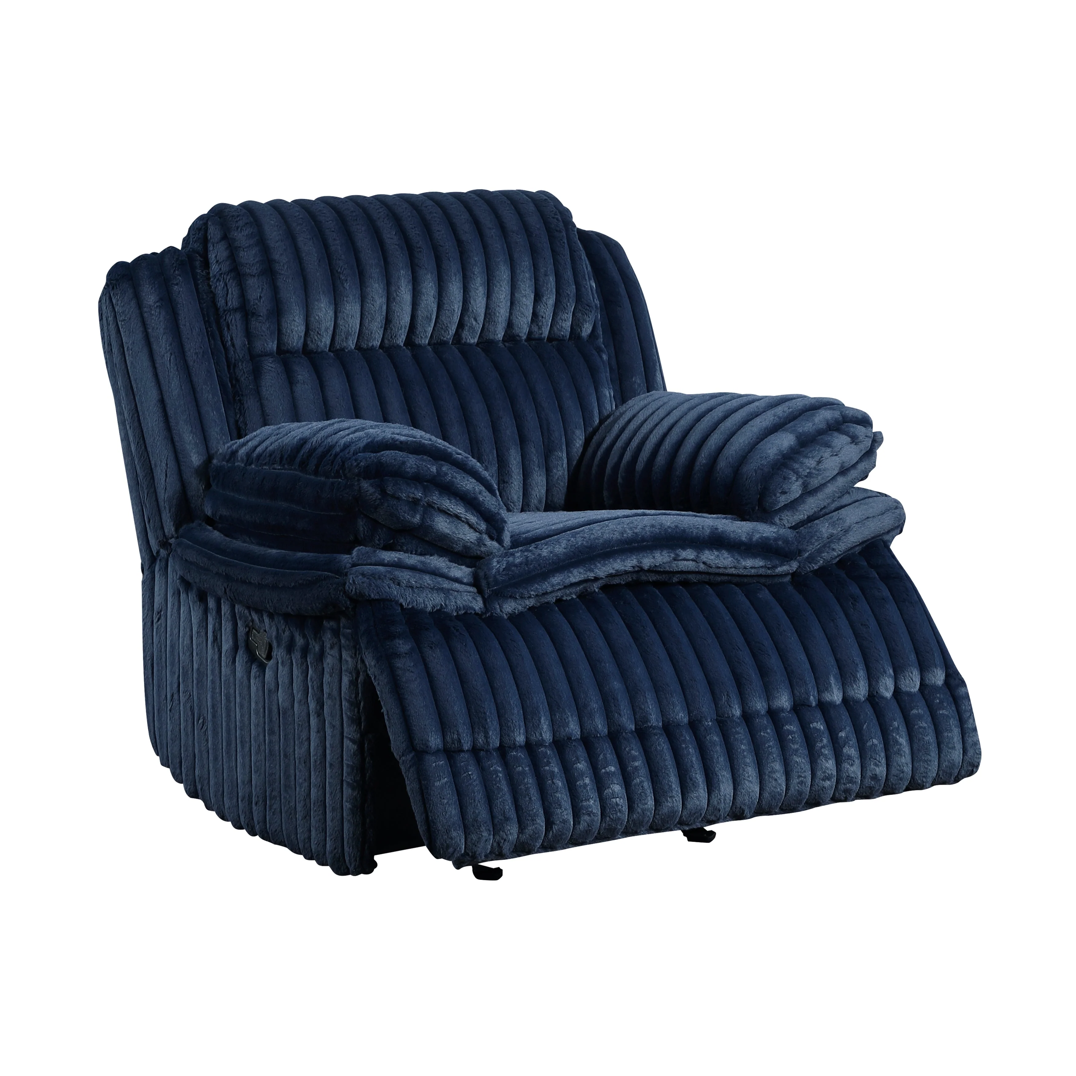 Goodland Blue Double Reclining Living Room Set - Image 18