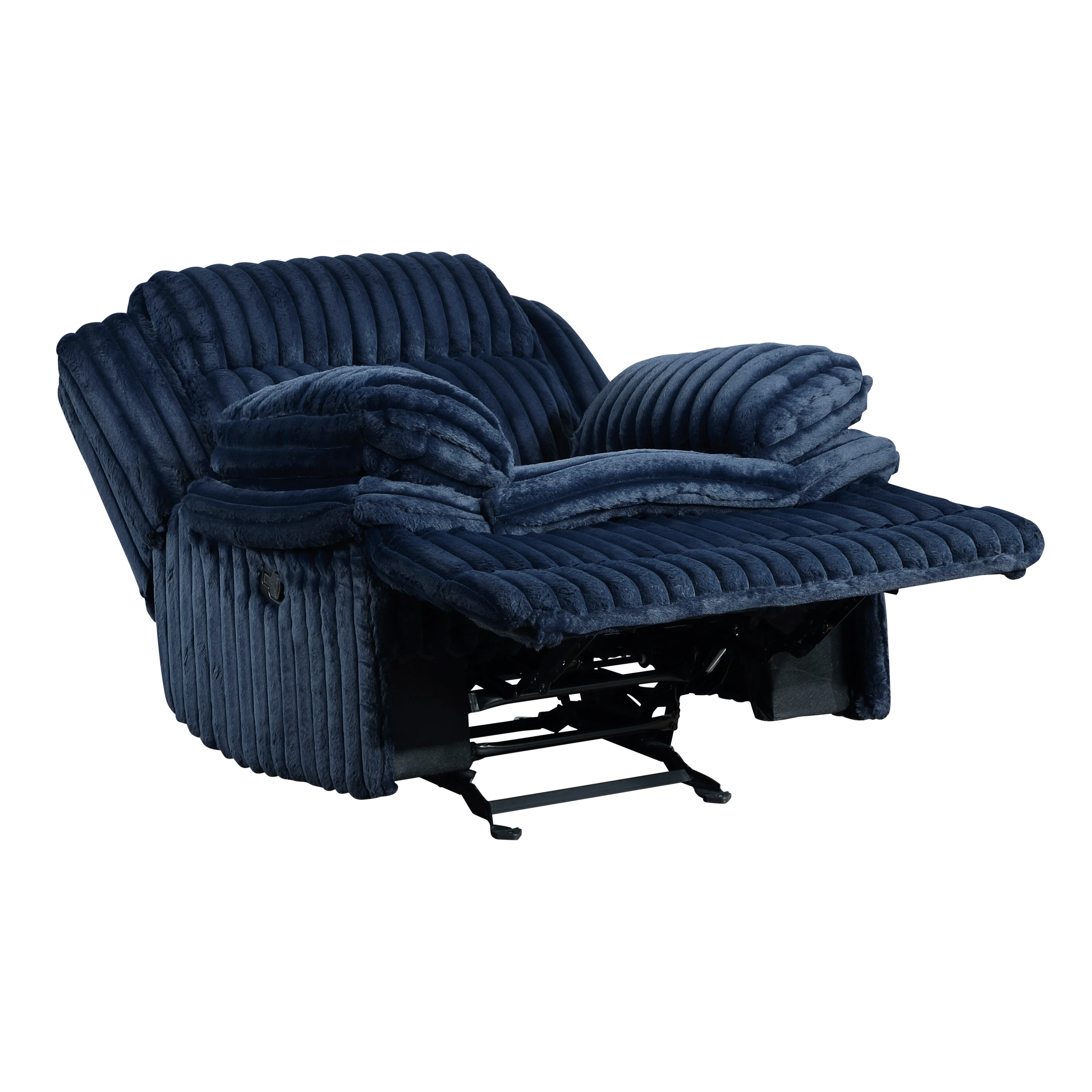 Goodland Blue Double Reclining Living Room Set - Image 19