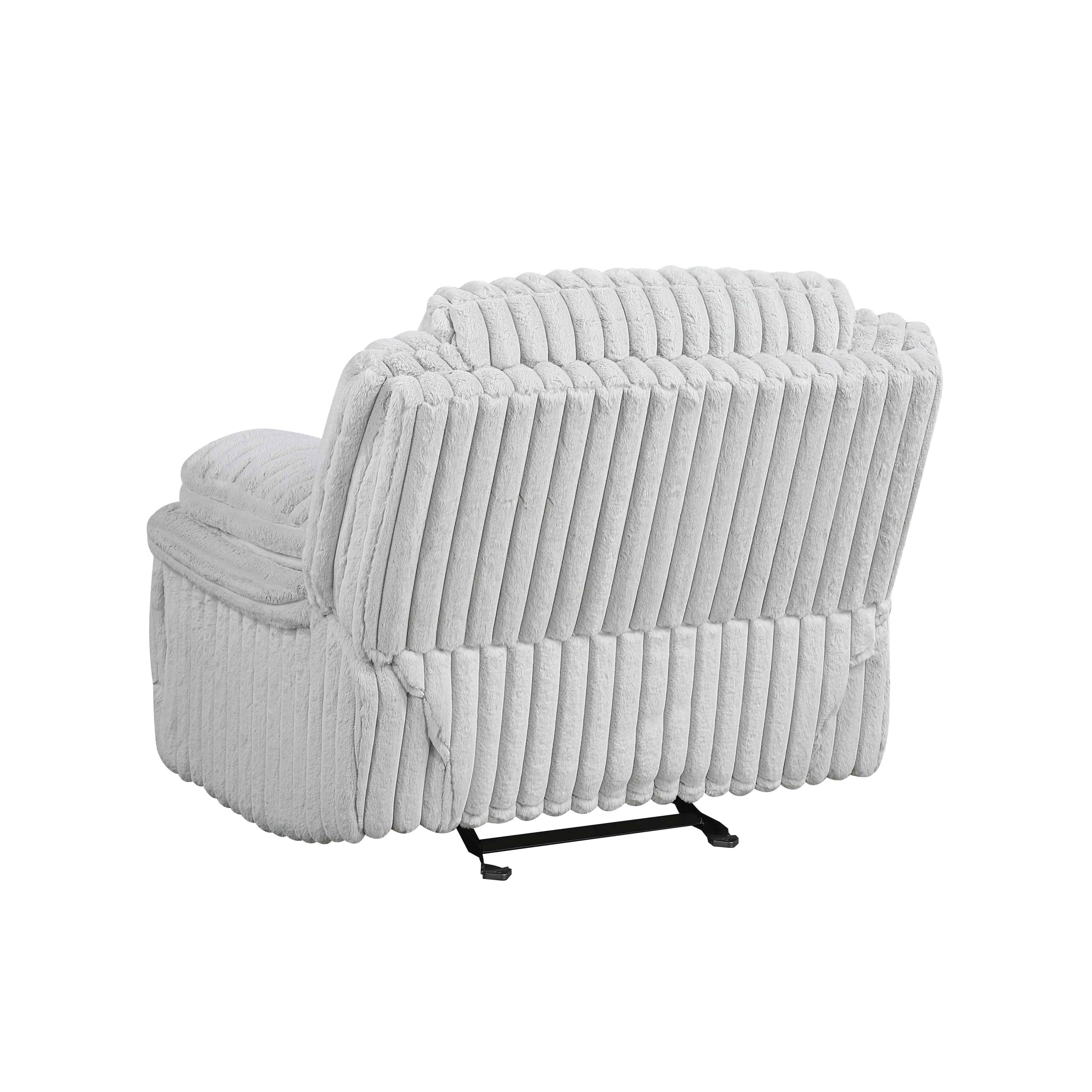 Goodland Gray Glider Reclining Chair - Image 5