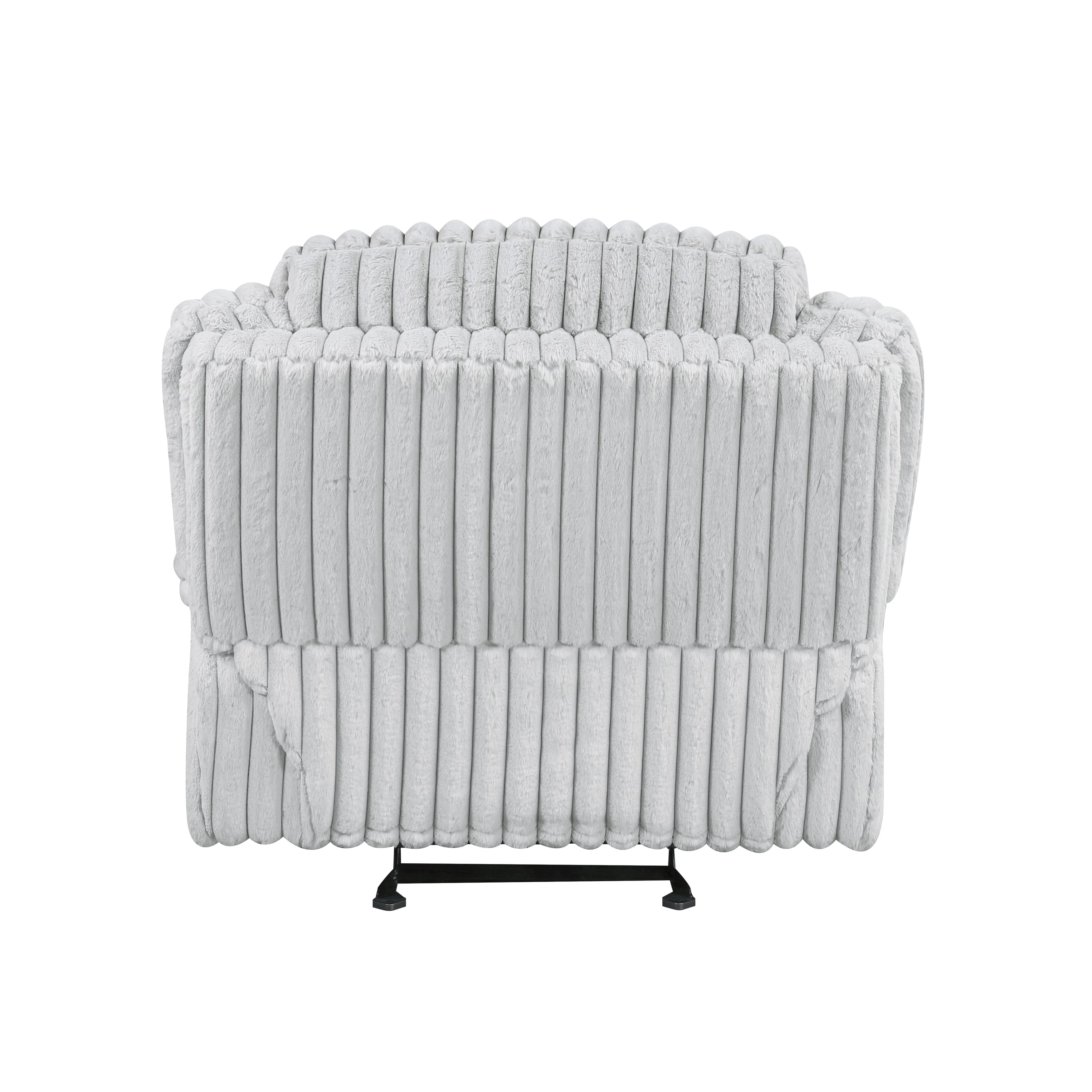 Goodland Gray Glider Reclining Chair - Image 6